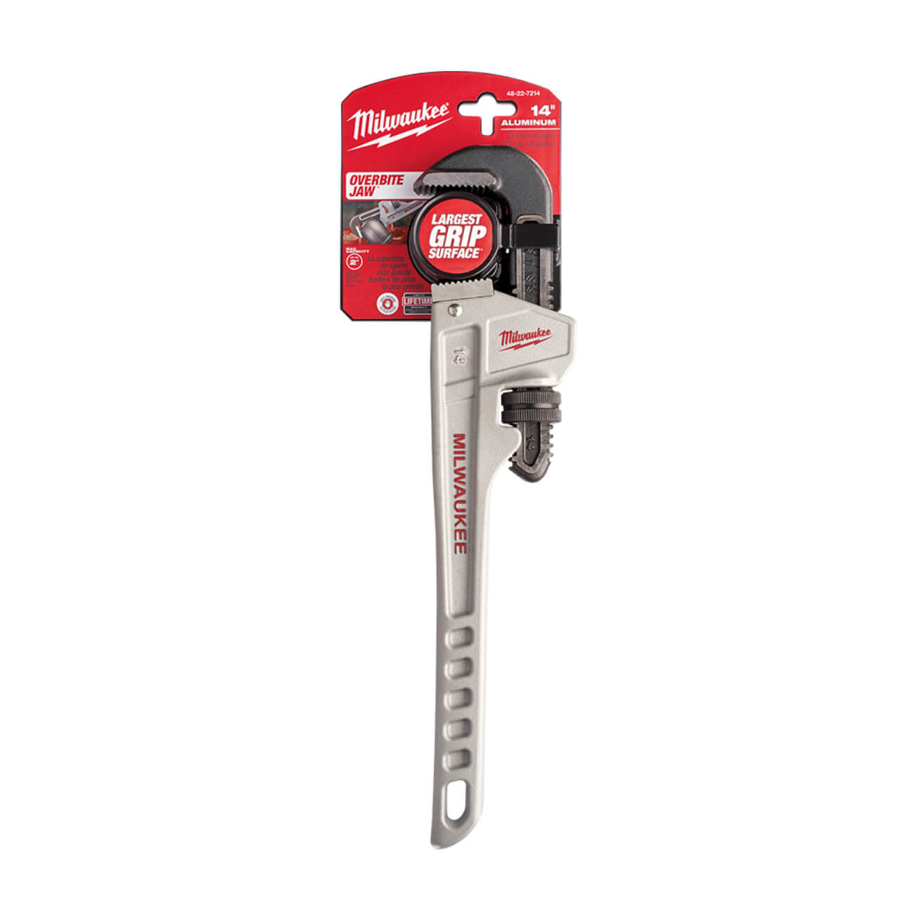 Milwaukee 355mm Aluminium Pipe Wrench