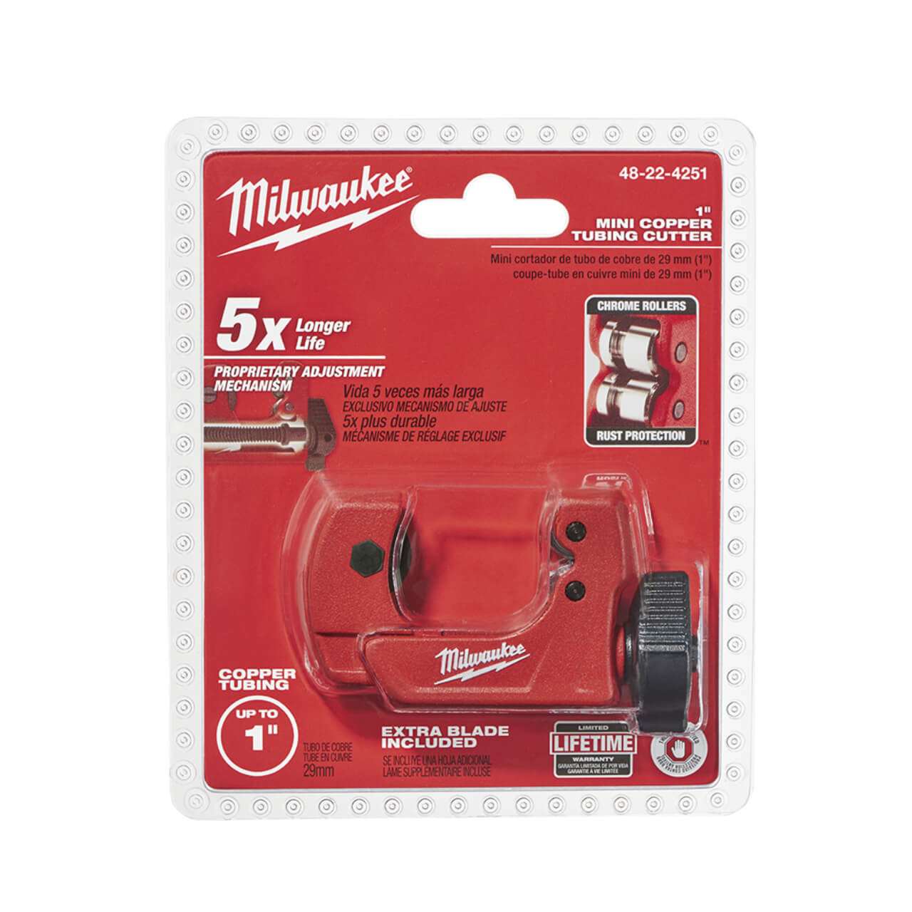 Milwaukee 25mm Mini Copper Tubing Cutter