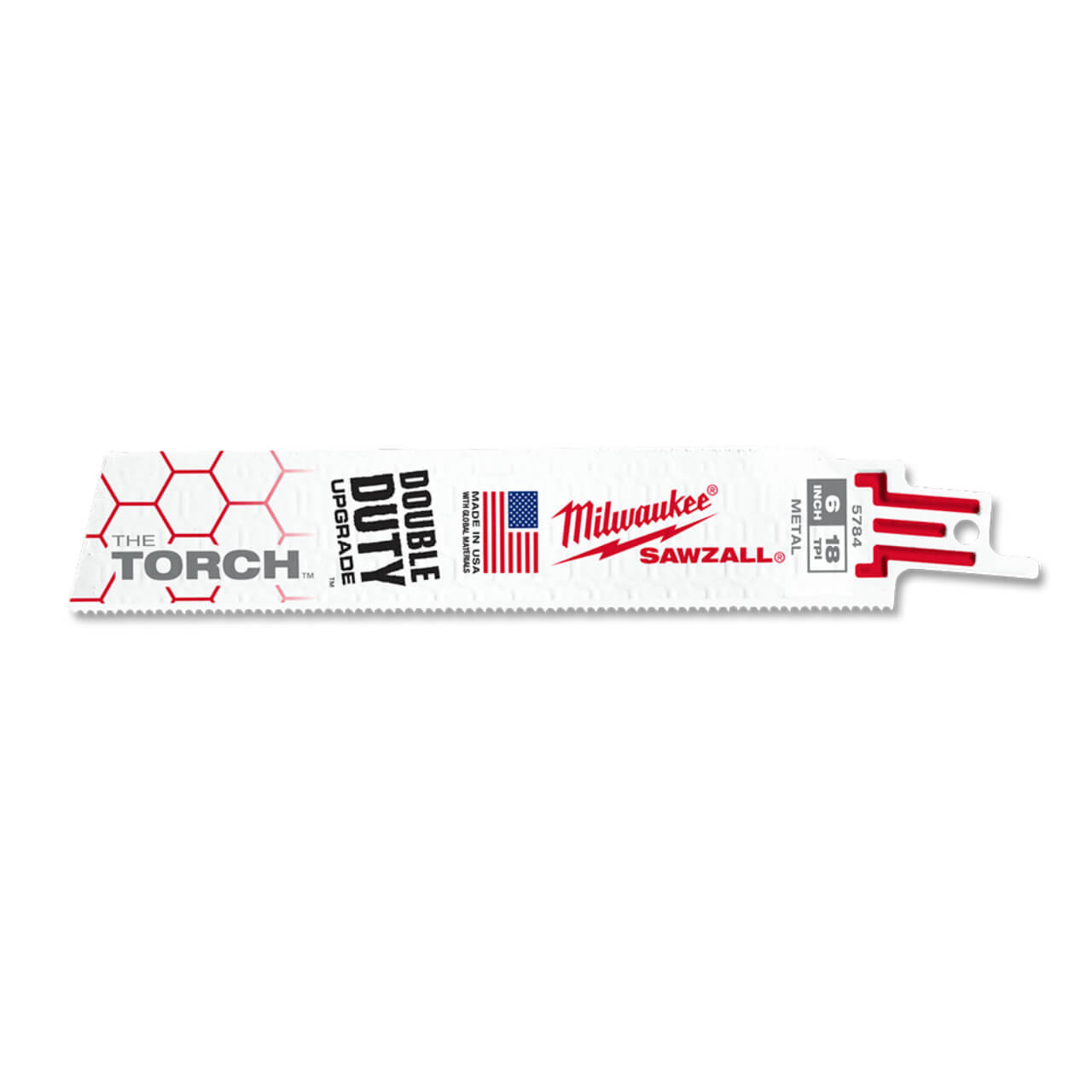 Milwaukee Sawzall 150mm 18tpi The Torch Metal Demolition Reciprocating Saw Blade 5pk