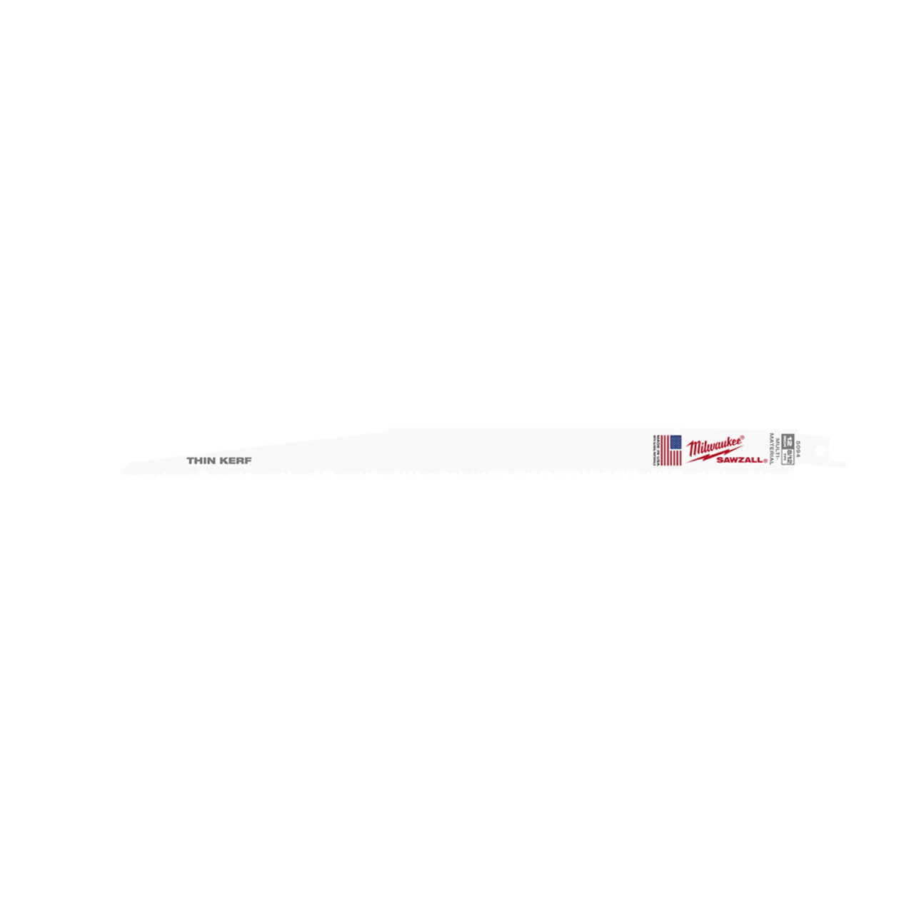 Milwaukee Sawzall 300mm 8/12tpi Thin Kerf General Purpose Reciprocating Saw Blade 5pk