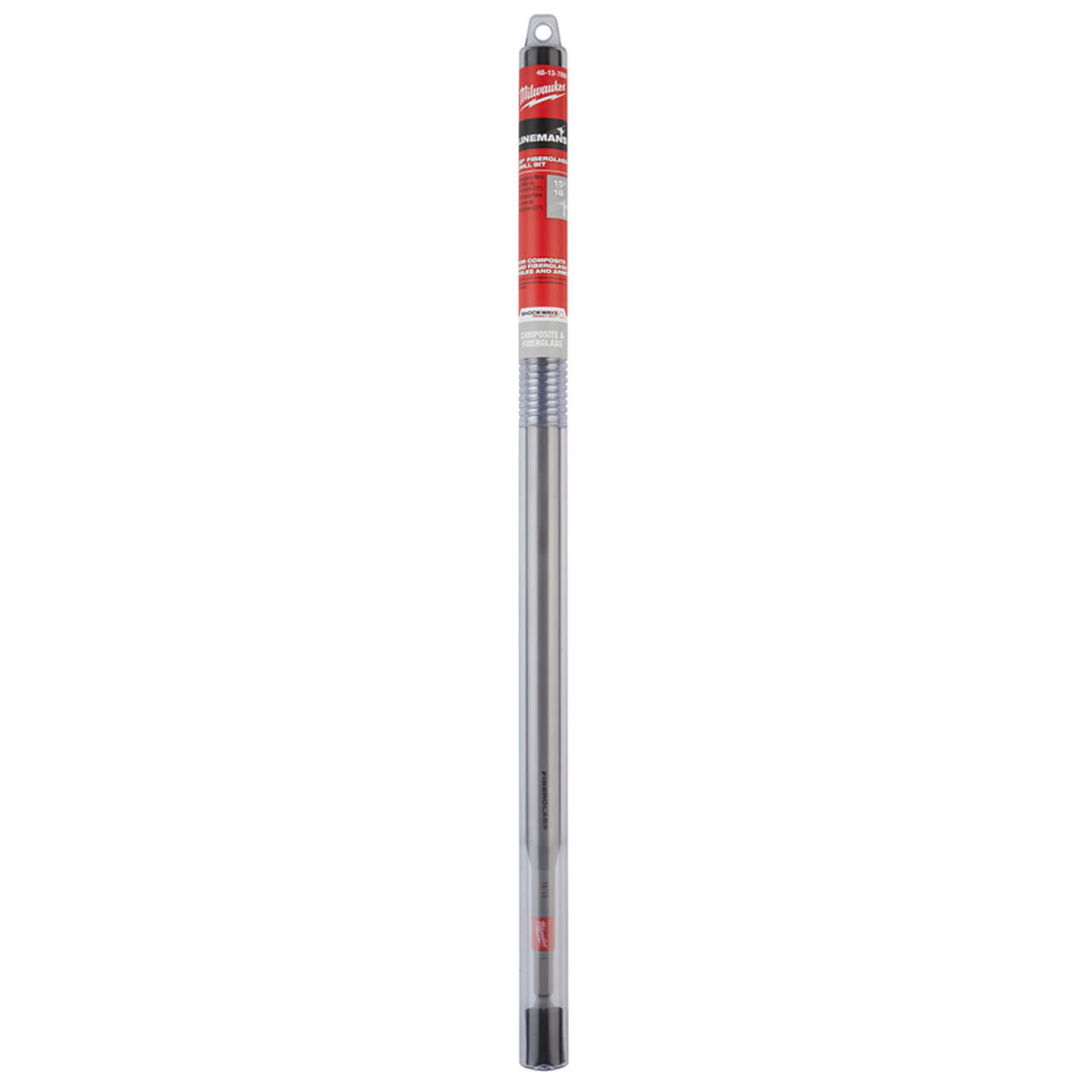 Milwaukee Shockwave 15/16x22” Impact Duty Lineman’s Fibreglass Drill Bit