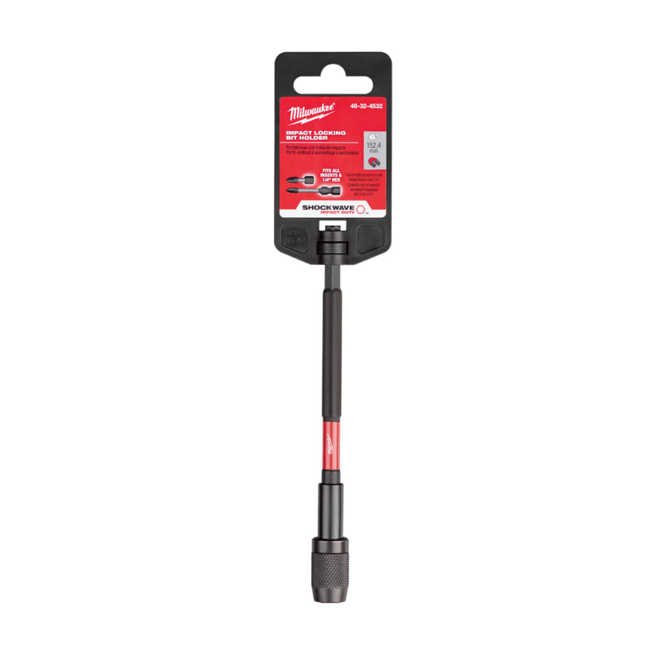 Milwaukee Shockwave 150mm (6") Impact Locking Driver Bit Holder