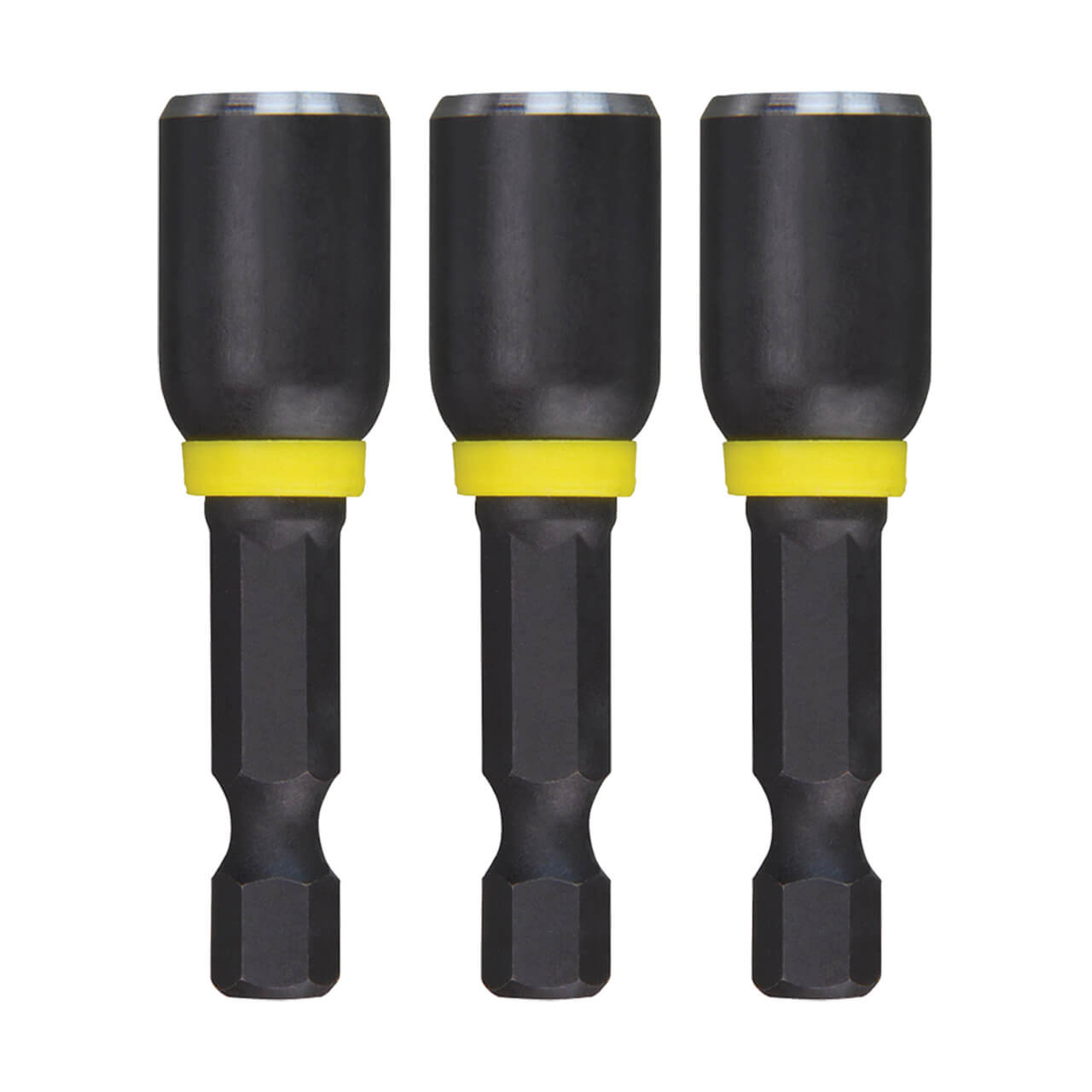 Milwaukee Shockwave 5/16x50mm (2”) Power Bit Magnetic Nutdriver 3pk