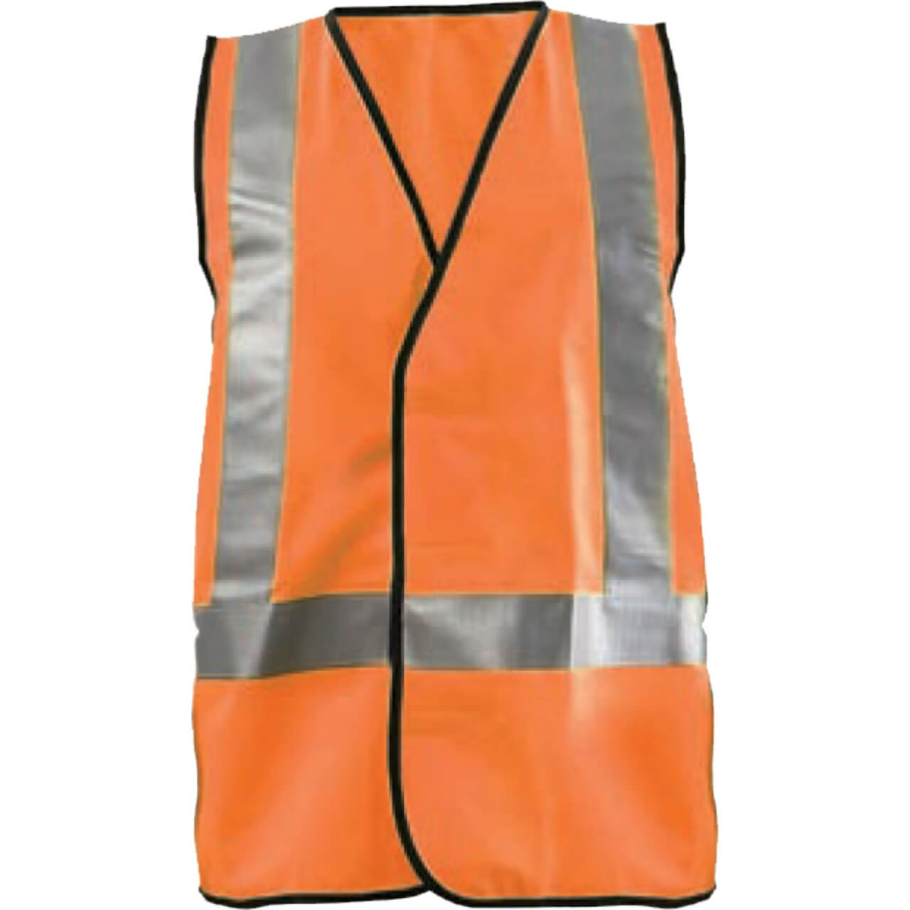 Prochoice Fluro Orange X-Back Safety Vest - Size XL Day/Night Use