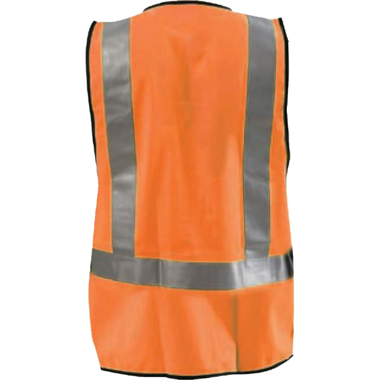 Prochoice Fluro Orange X-Back Safety Vest - Size 2XL Day/Night Use
