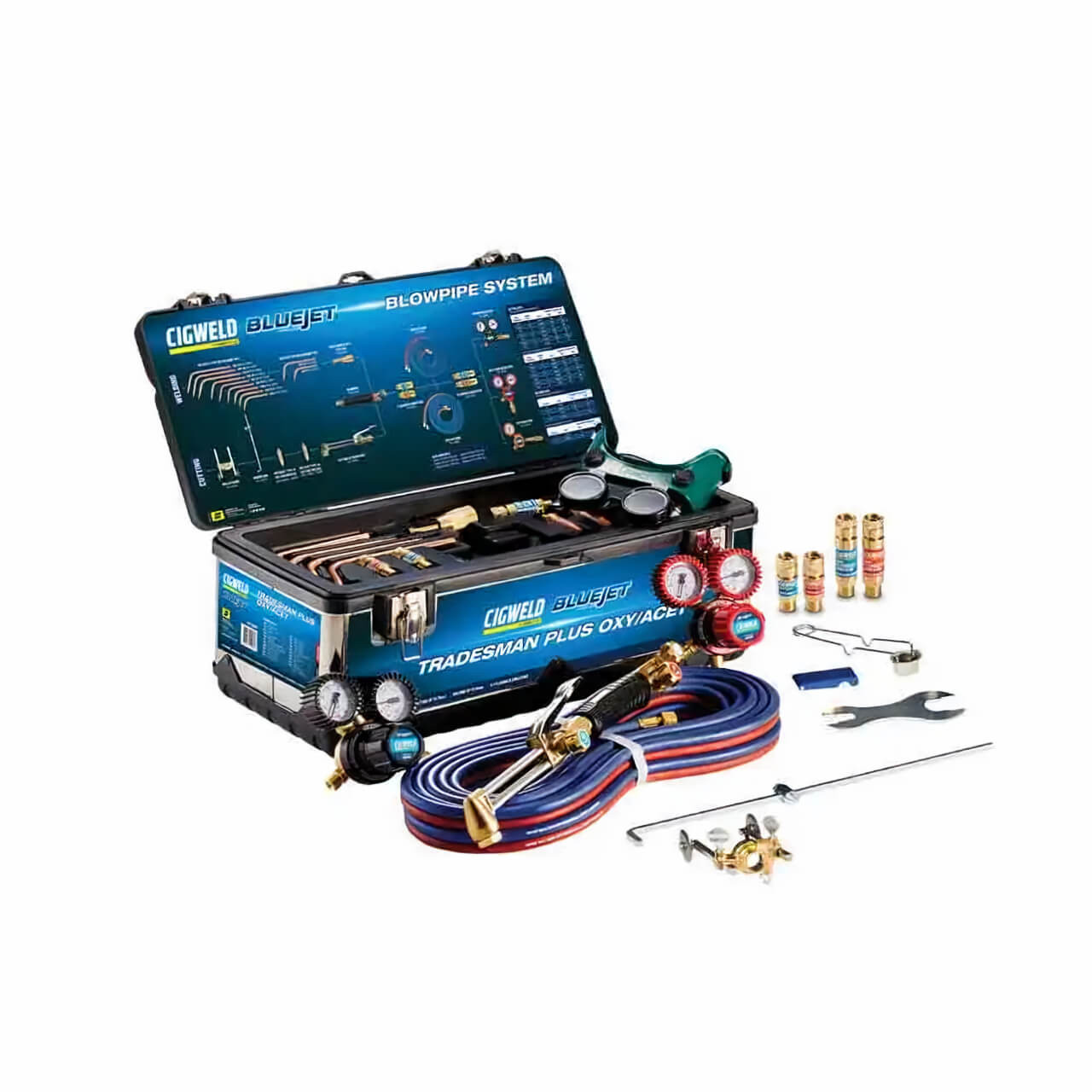 BlueJet Tradesman Plus Oxy/Acet Kit in Toolbox