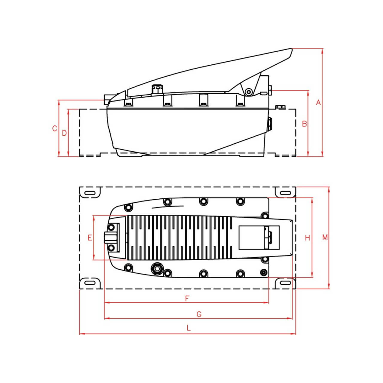 Larzep Air/Hydraulic Pump S/A 2,1L 0,8L/M Pedal Control