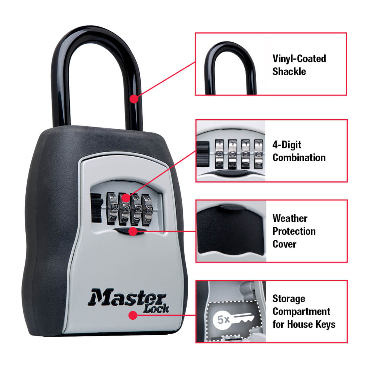 Master Lock Lock Key Storage Portable