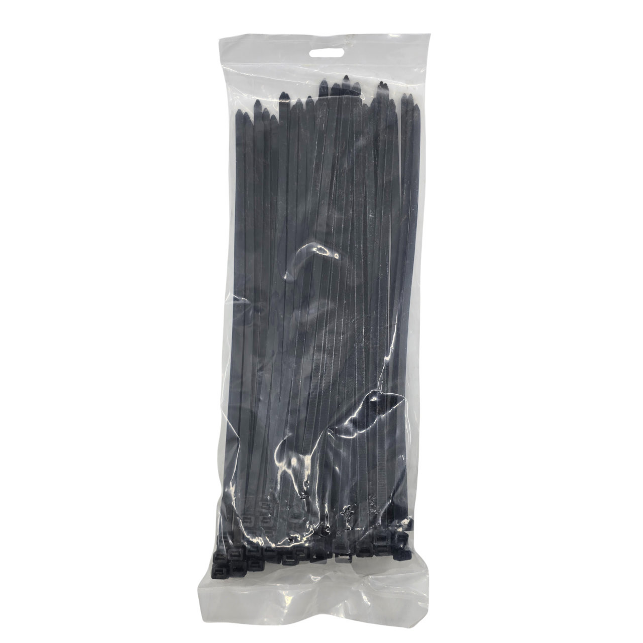 Zenarc Cable Tie Black 370 x 7.6mm 100pk