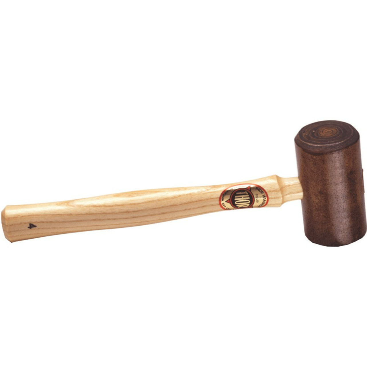 Thor 44mm Size 3 250g Rawhide Hammer with Wooden Handle