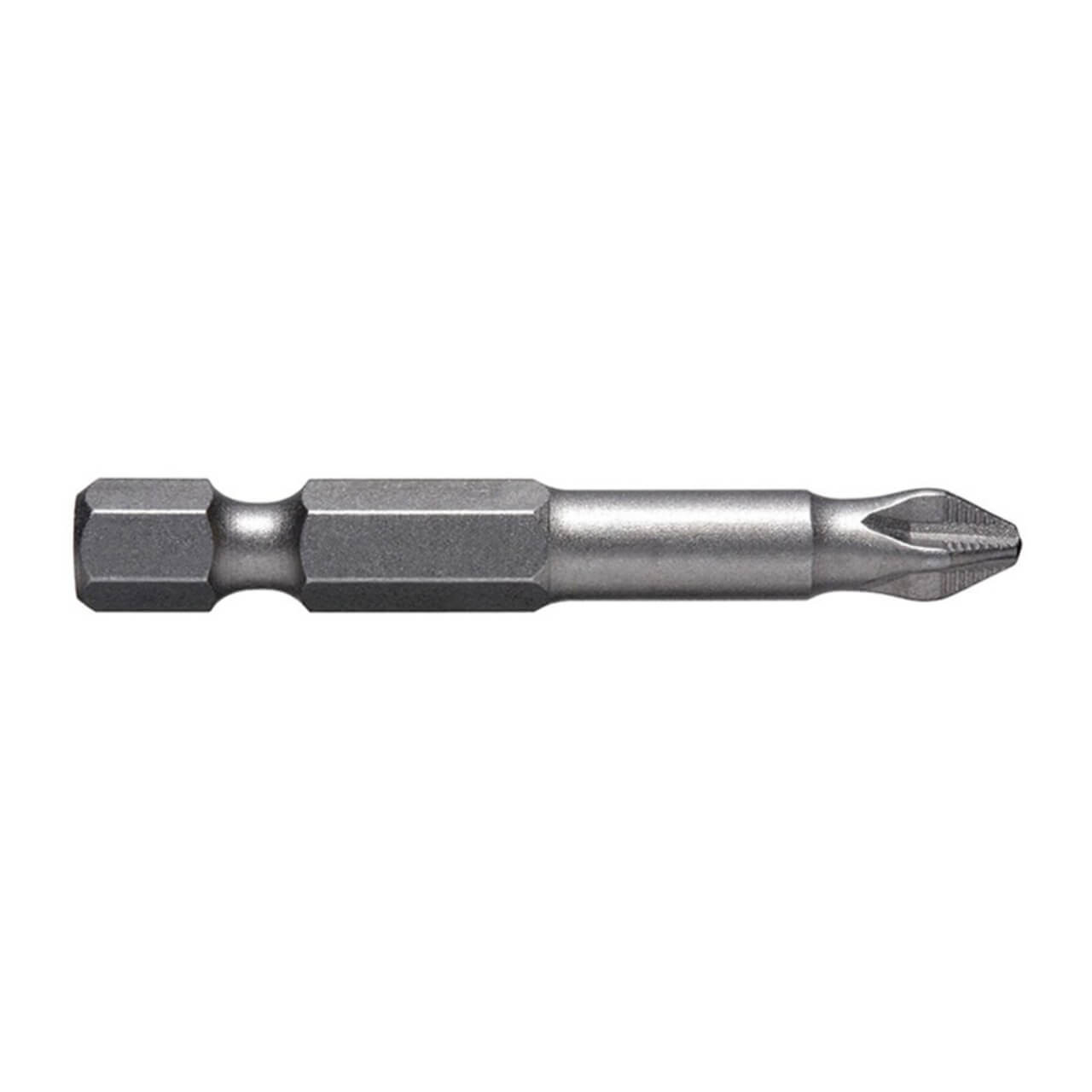 Alpha 50mm Phillips #2 Ribbed Power Bit