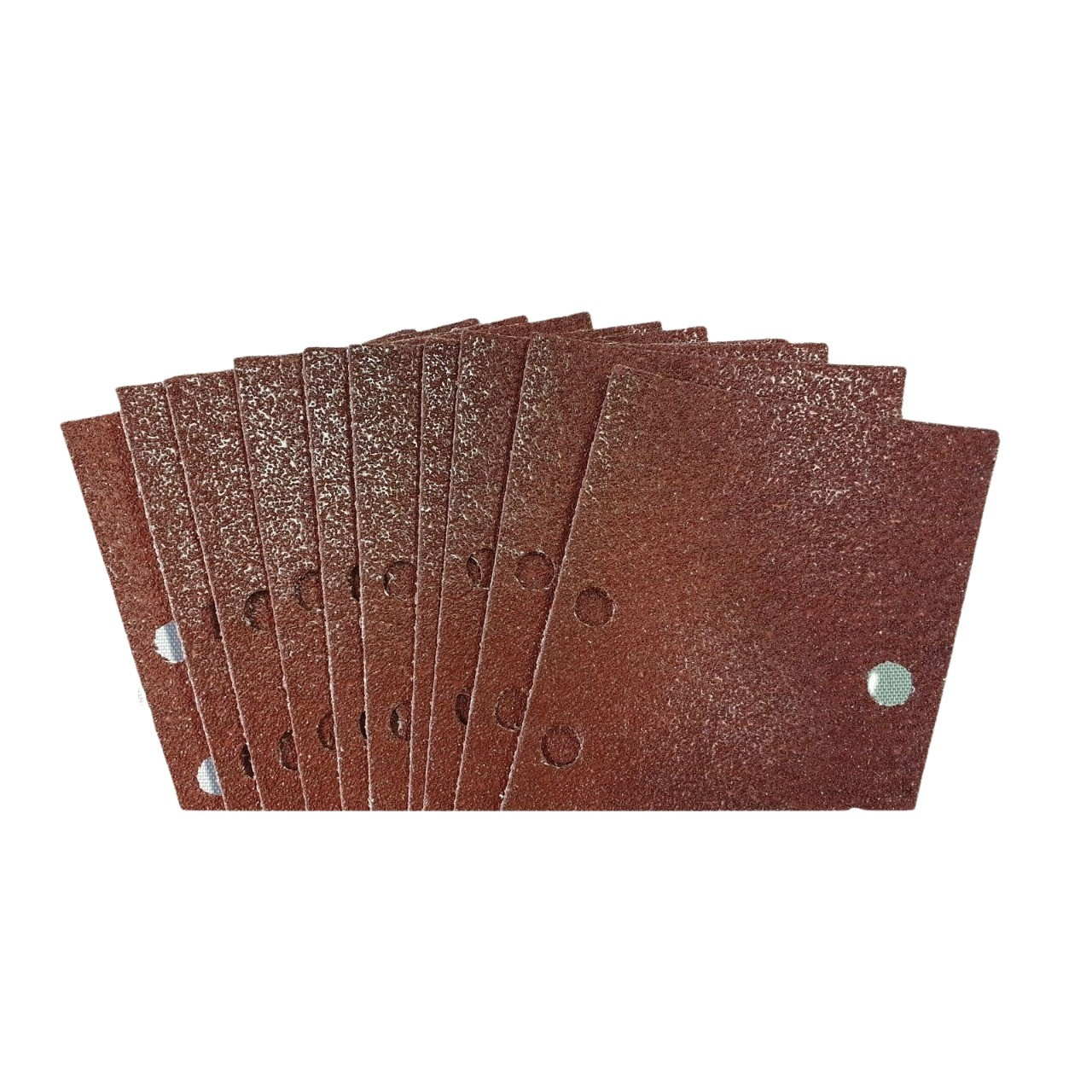 Makita Sand Paper 180# / 1/3 Sheet Brown Punched - (10pk)