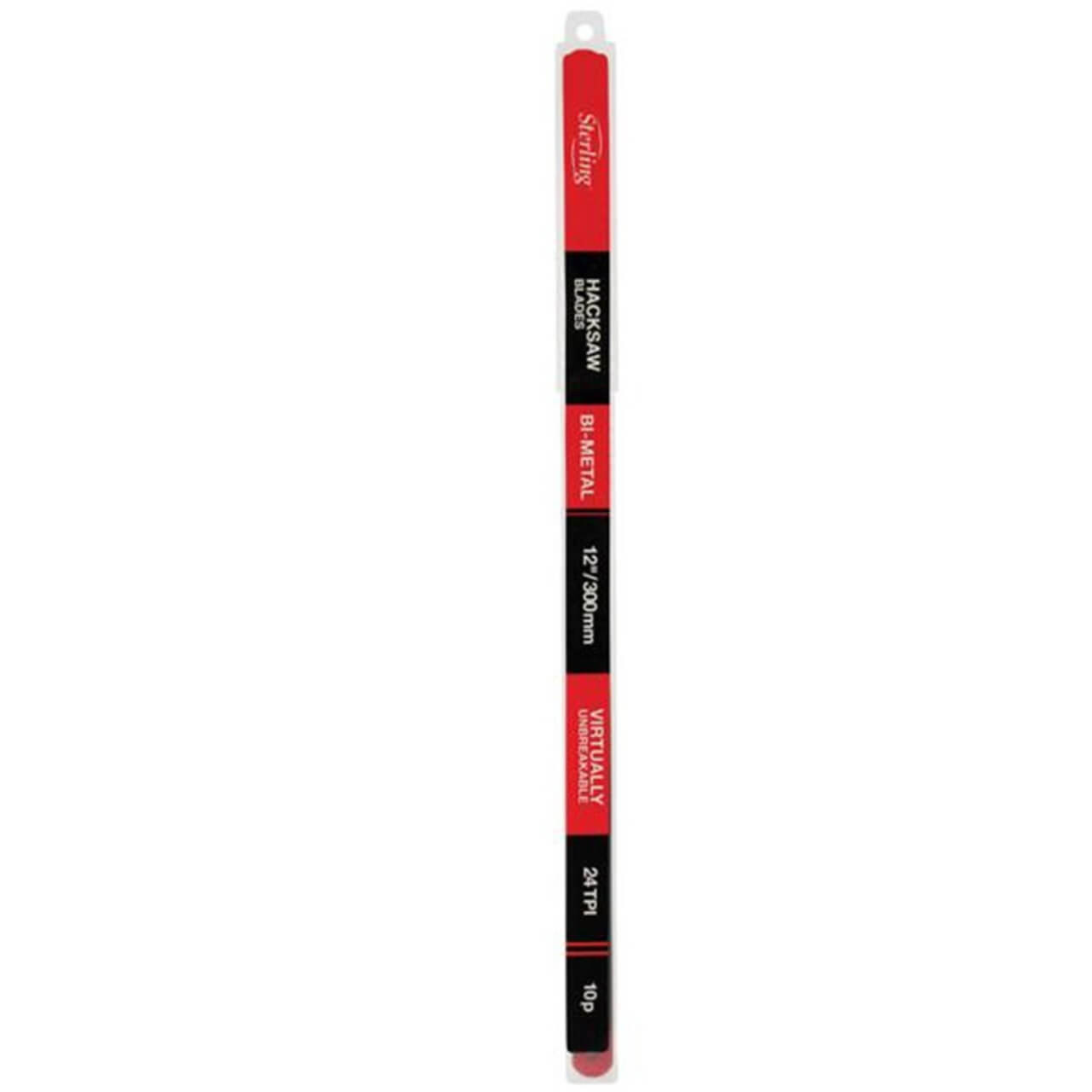Sterling 300mm 24tpi Hacksaw Blades 10pk