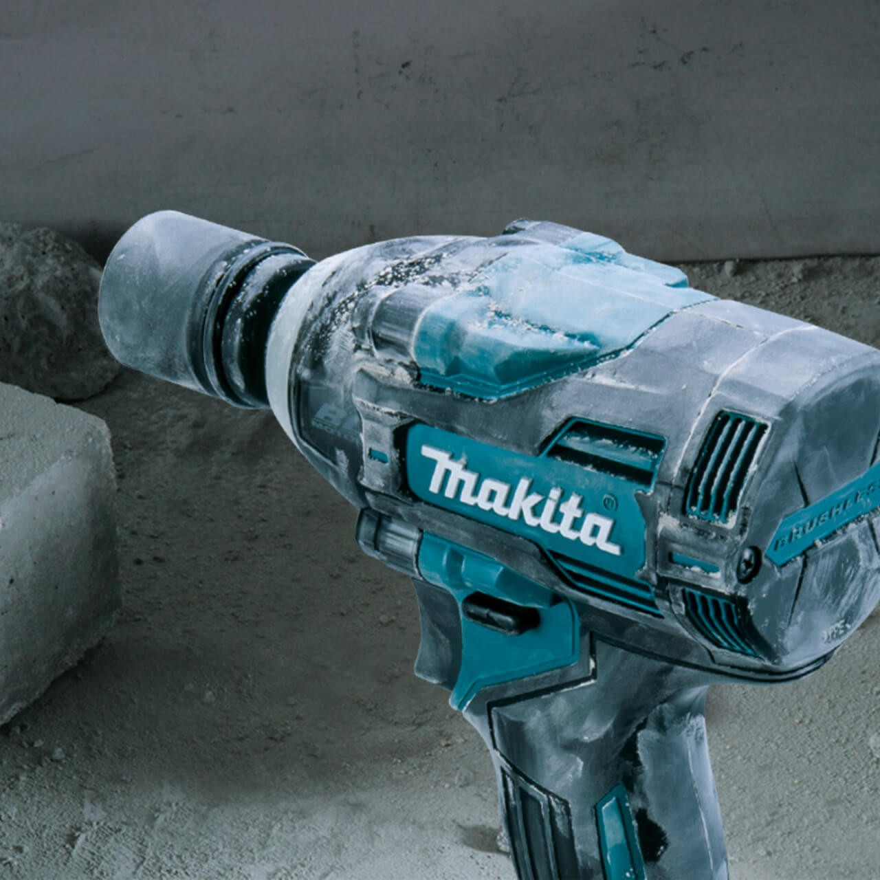 Makita 40V Max BRUSHLESS 1/2” Pin Detent Impact Wrench - Tool Only