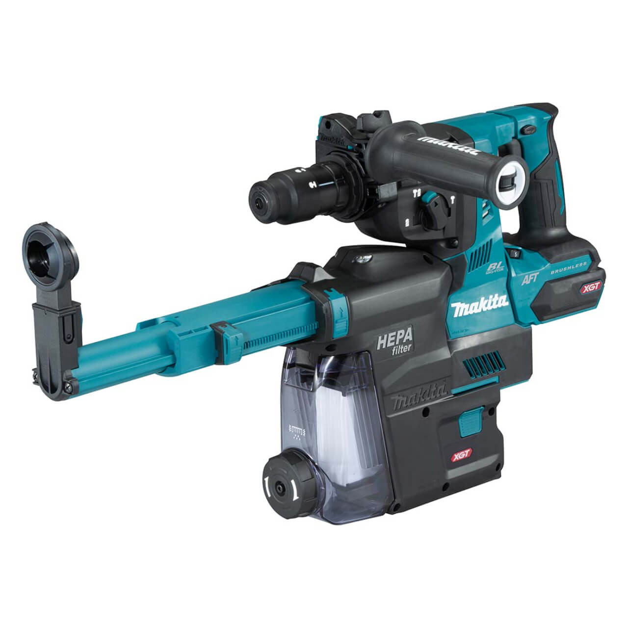 Makita 40V Max BRUSHLESS AWS* 28mm Rotary Hammer. Quick Change Chuck - Tool Only
