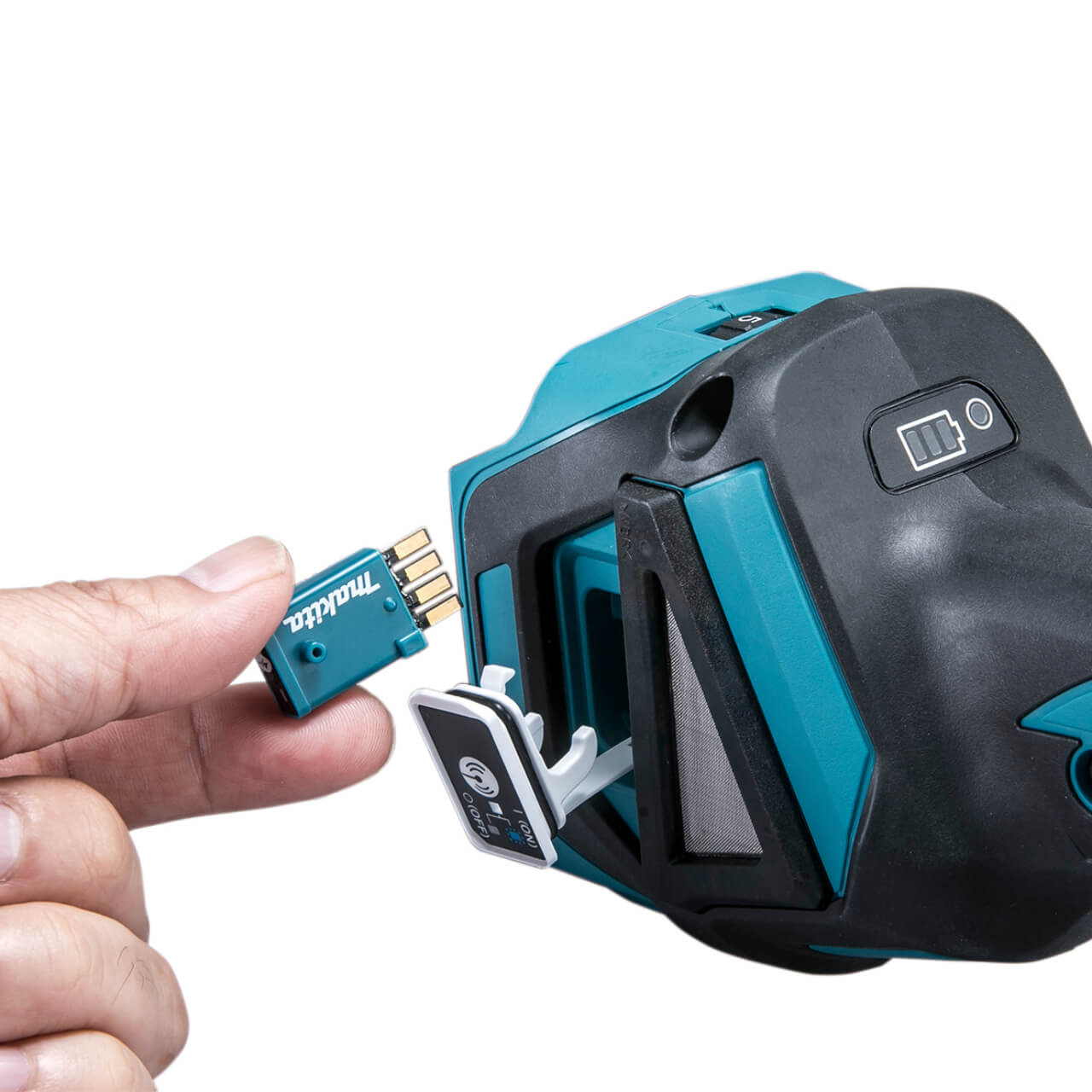Makita 18V BRUSHLESS AWS 125mm Angle Grinder. Paddle Switch. Variable Speed. Kick Back Detection. Electric Brake - Tool Only