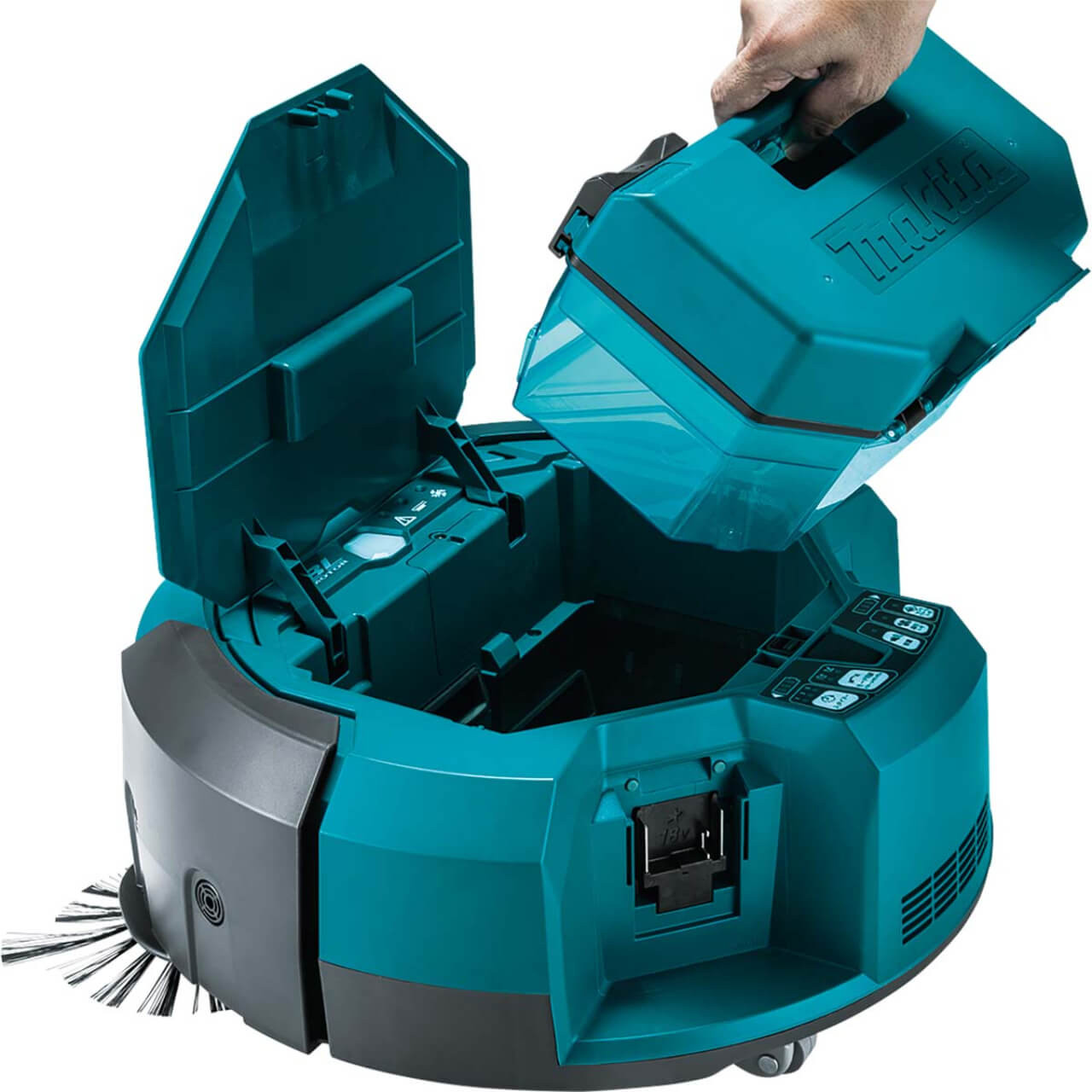 Makita 18Vx2 BRUSHLESS Robotic Vacuum Cleaner - Tool Only