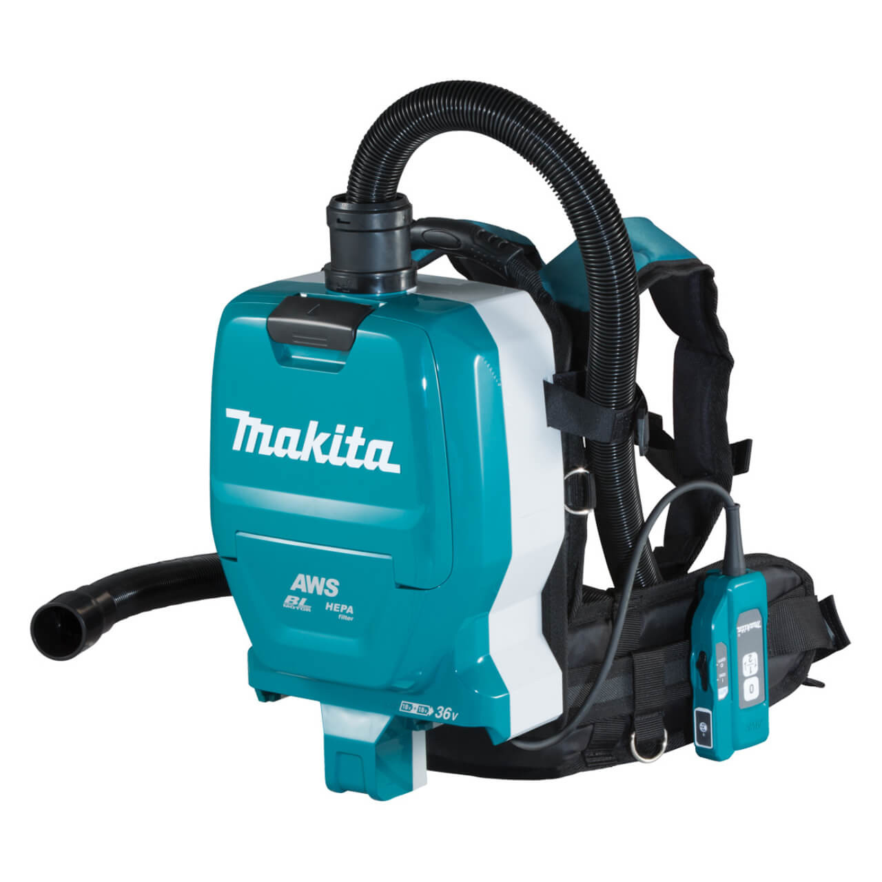 Makita 18Vx2 BRUSHLESS AWS Backpack Vacuum - Tool Only