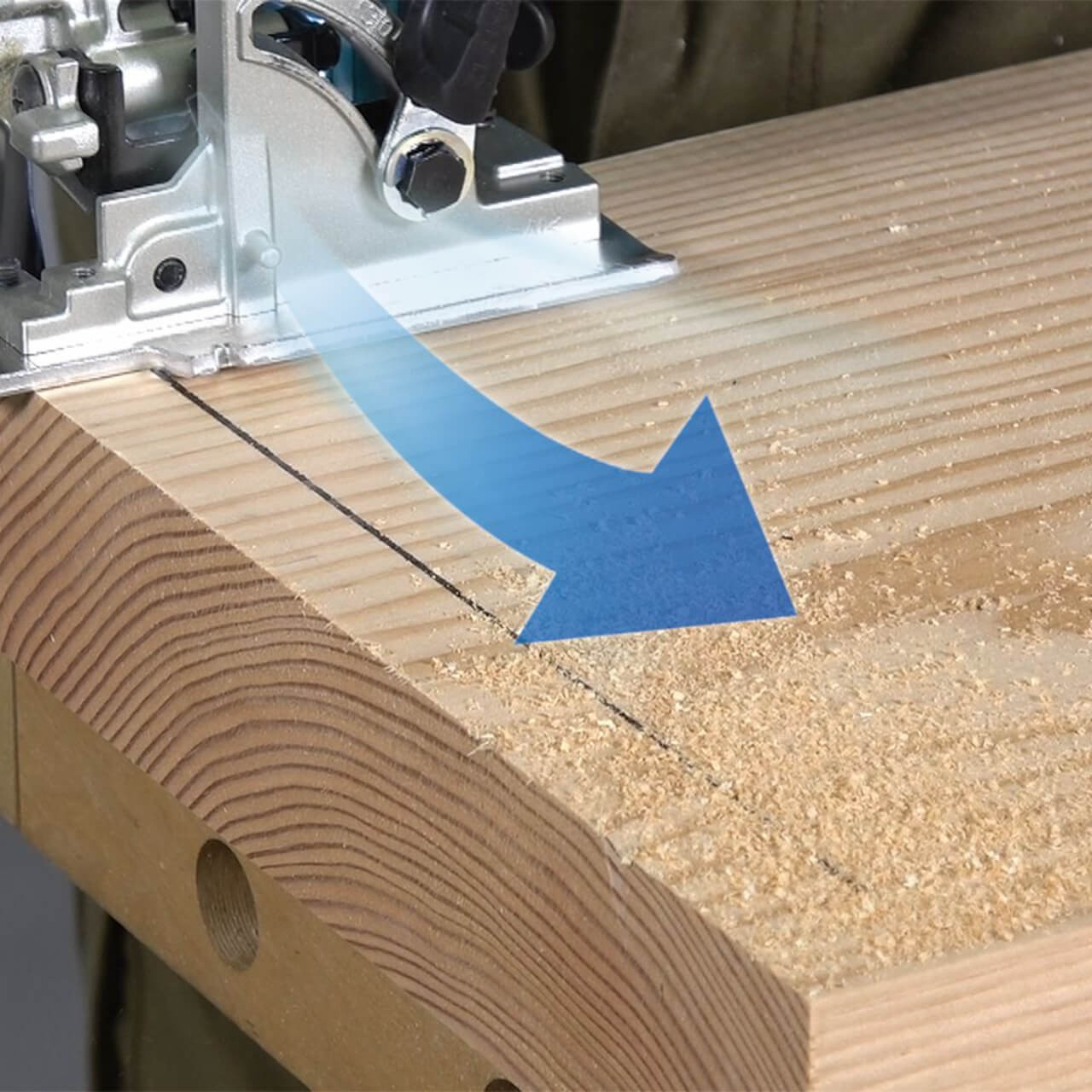 Makita 18V BRUSHLESS 165mm Circular Saw (Right hand blade) - Tool Only