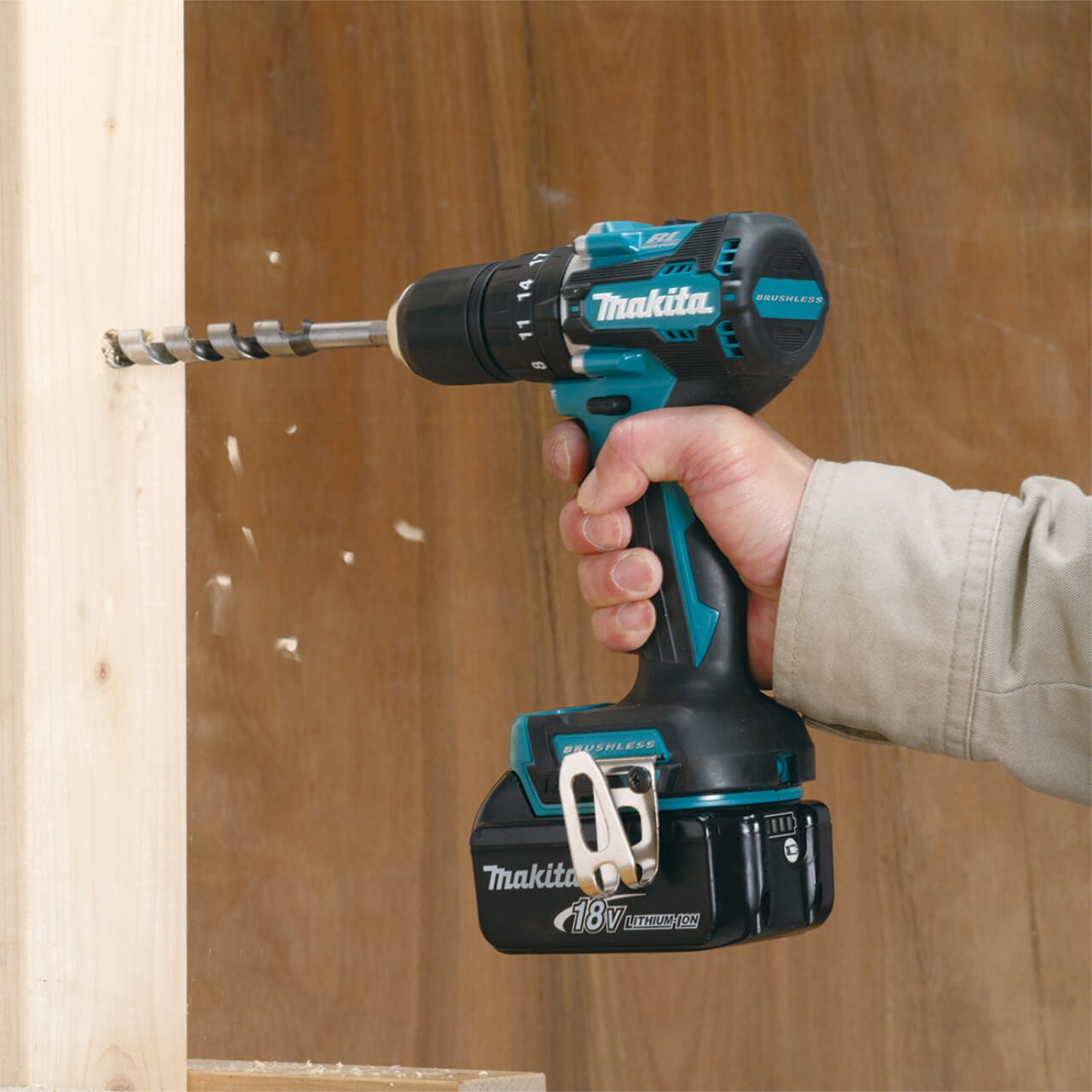 Makita 18V SUB-COMPACT BRUSHLESS Hammer Driver Drill - Tool Only