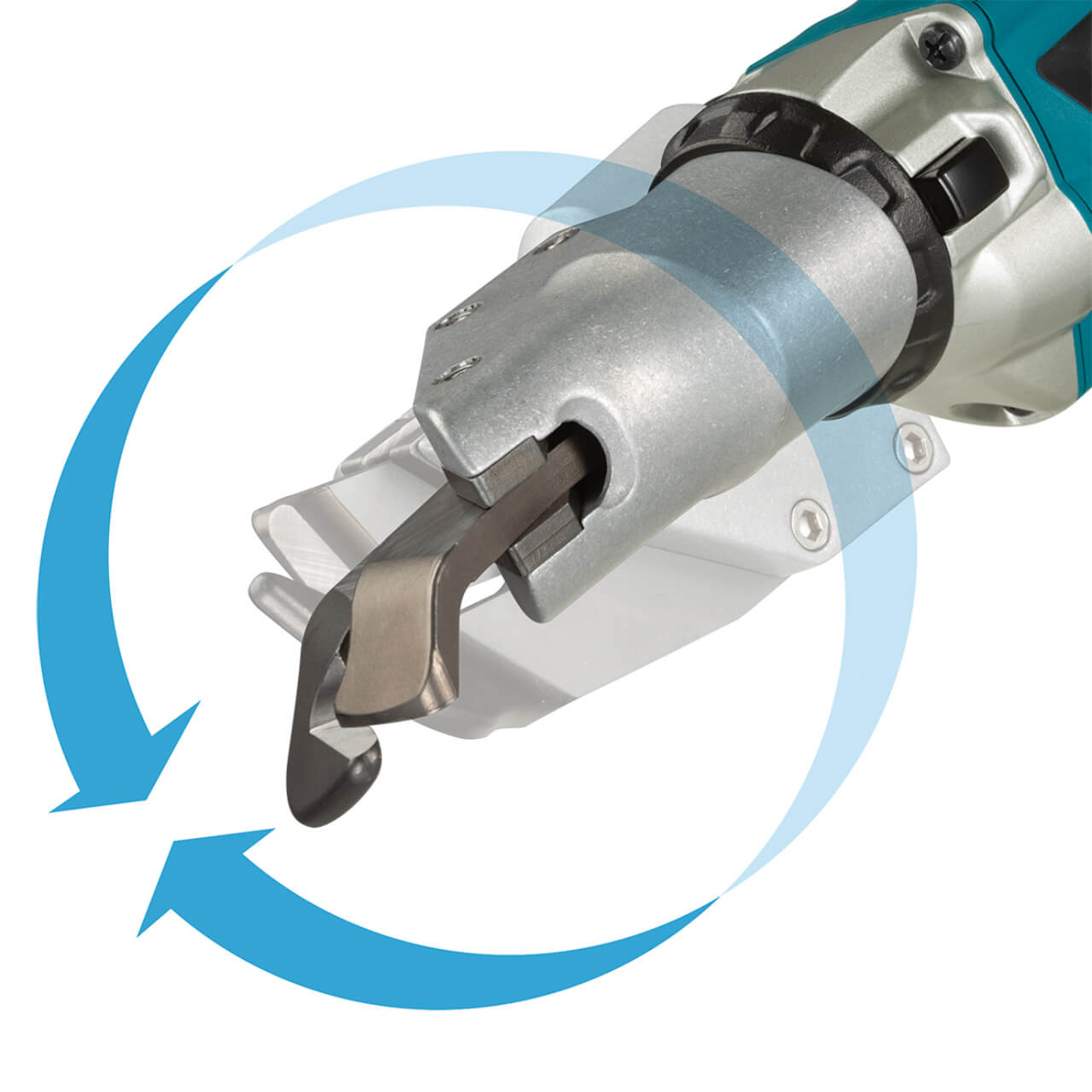 Makita 18V BRUSHLESS 1.3mm Offset Metal Shears - Tool Only