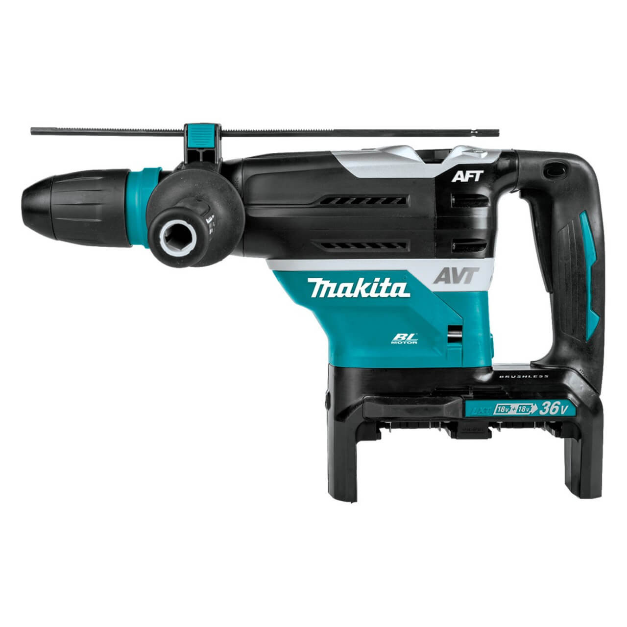 Makita 18Vx2 BRUSHLESS AWS* 40mm SDS Max Rotary Hammer. Carry Case - Tool Only