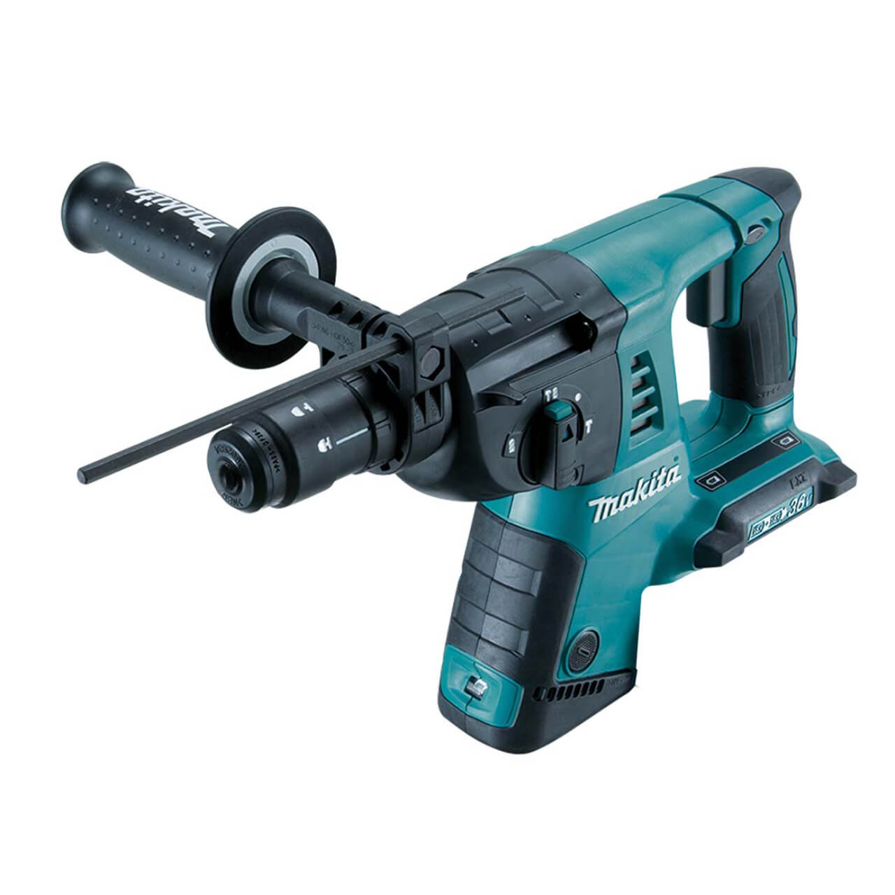 Makita 18Vx2 26mm SDS Plus Rotary Hammer. Quick Change Chuck - Tool Only