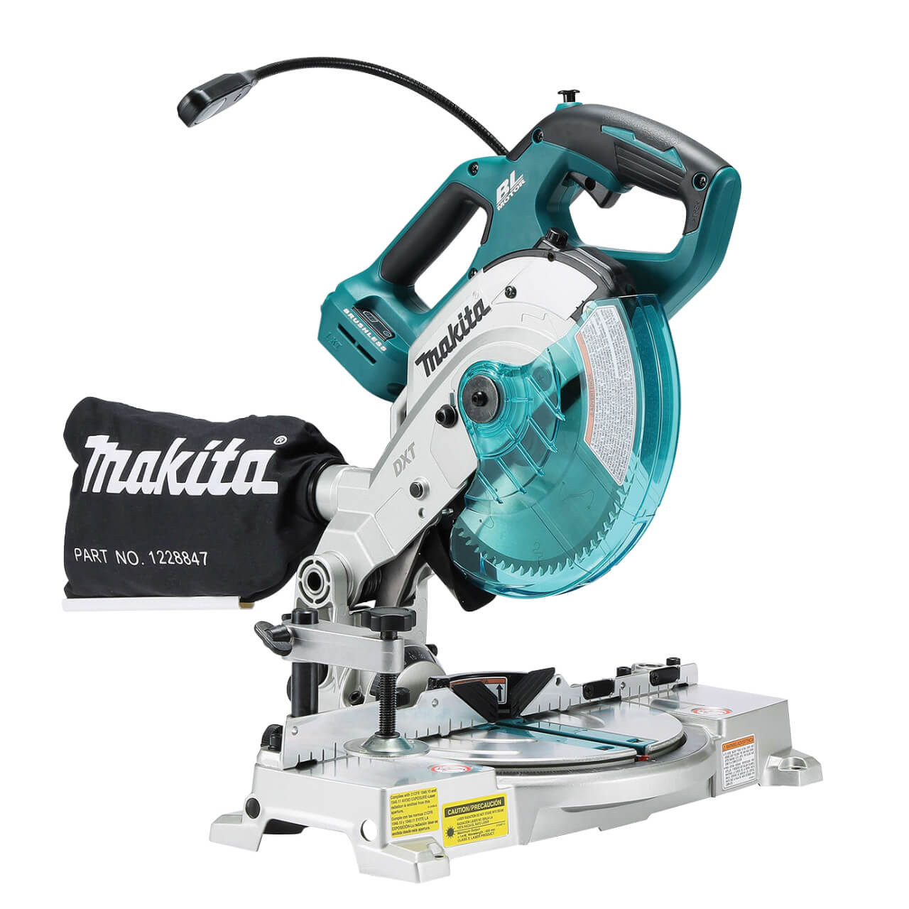 Makita 18V COMPACT BRUSHLESS 165mm (6-1/2”) Mitre Saw - Tool Only