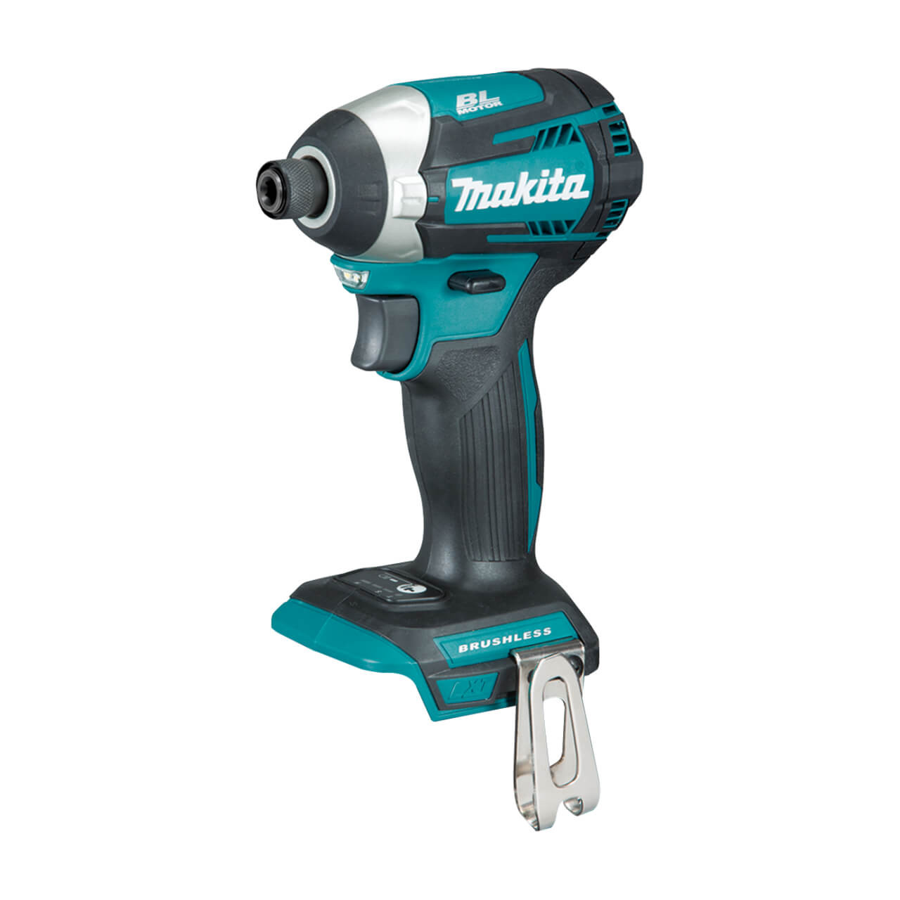Makita 18V COMPACT BRUSHLESS 3-Stage Impact Driver Kit - Includes 2 x 5.0Ah Batteries. Rapid Charger & Carry Case