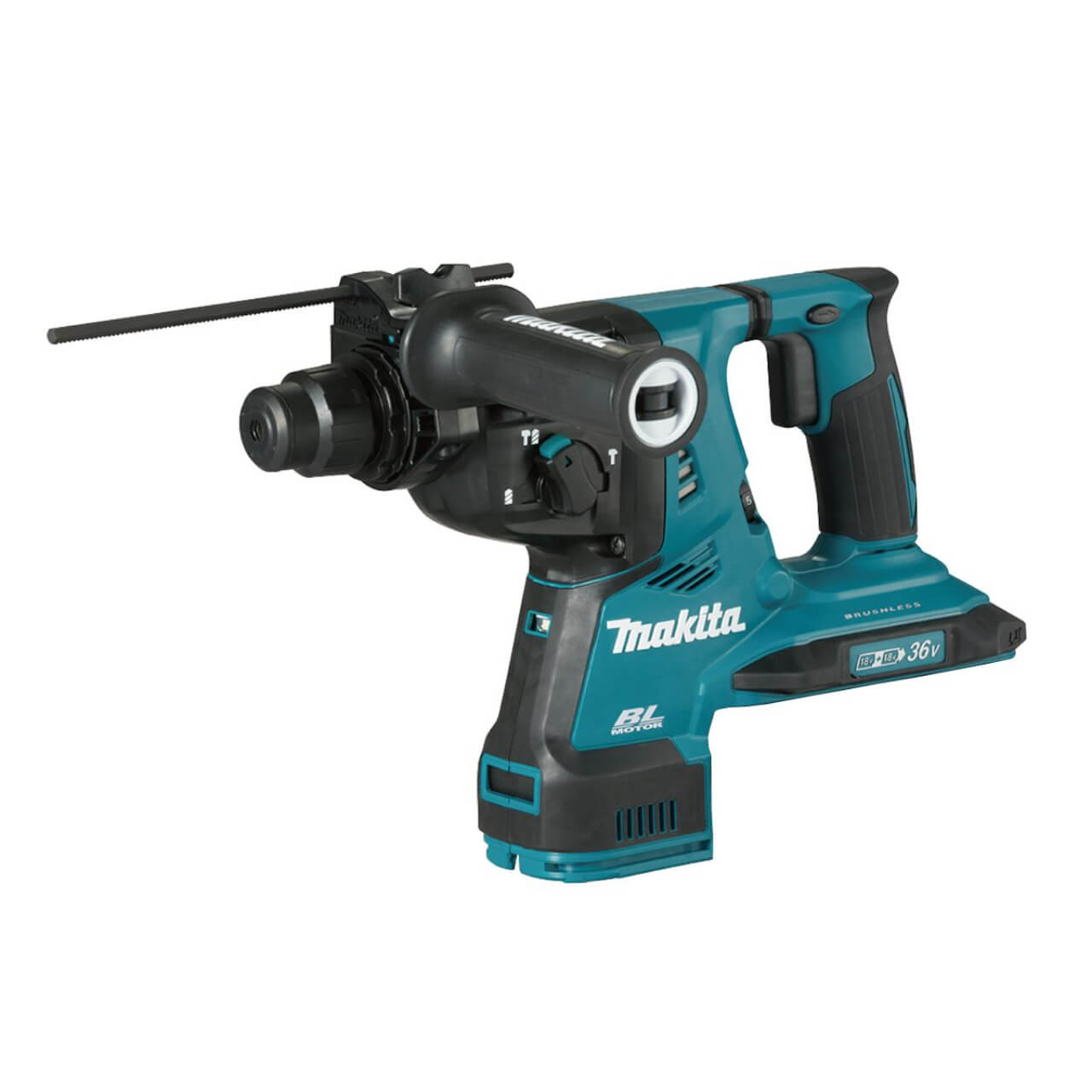 Makita 18Vx2 BRUSHLESS AWS* 28mm SDS Plus Rotary Hammer Kit