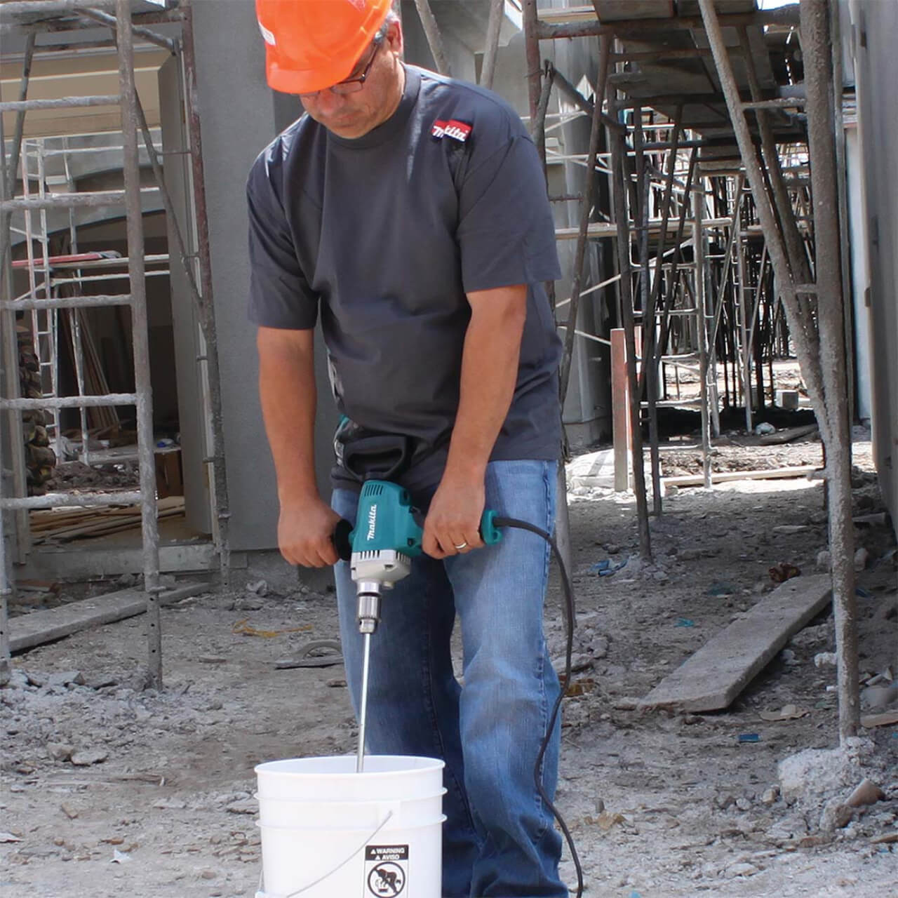 Makita 13mm (1/2”) High Torque D-Handle Reversing Drill. 750W