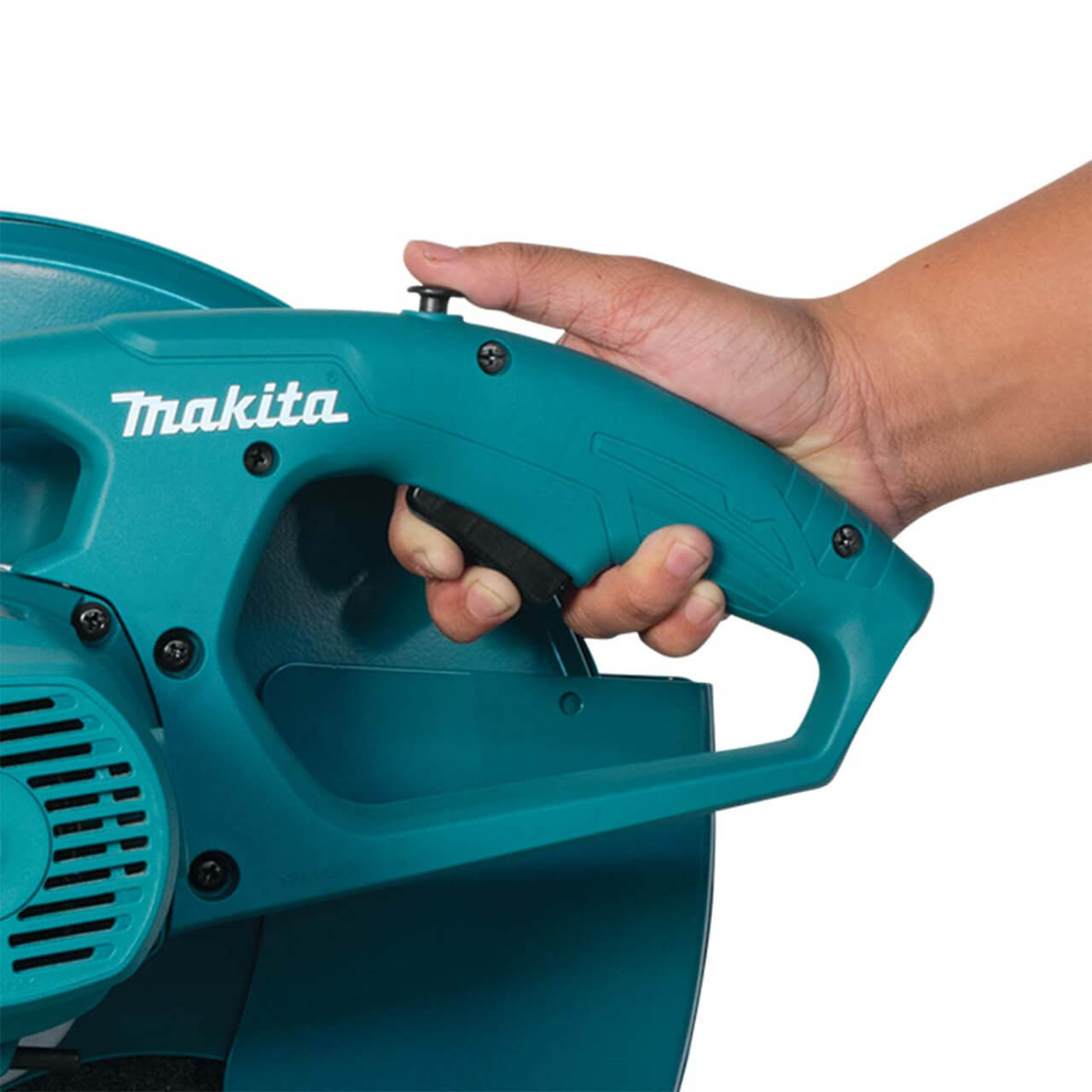 Makita 355mm (14”) Abrasive Cut-Off Saw. 2.200W. Tool-less wheel change