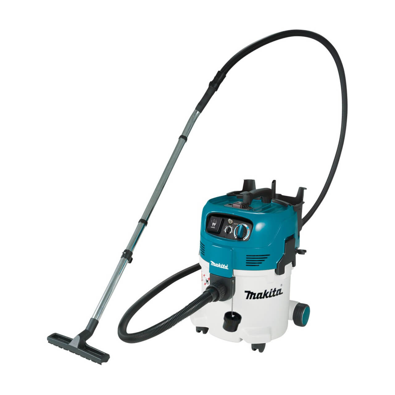 Makita 125mm (5”) Concrete Planer (PC5000C) & 30L Wet/Dry M-Class Vacuum (VC3012M) Combo