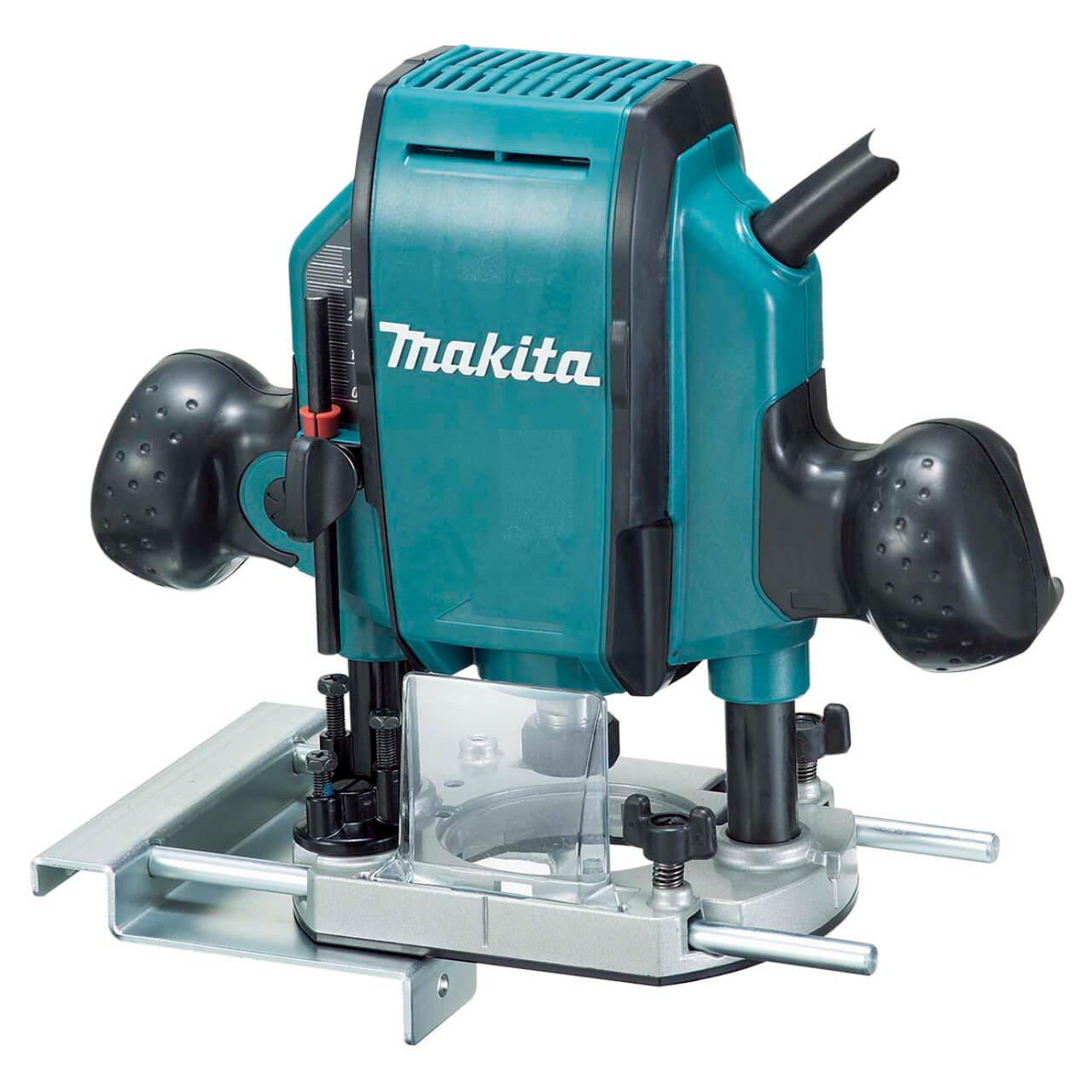 Makita 9.5mm (3/8”) Plunge Router. 1.000W