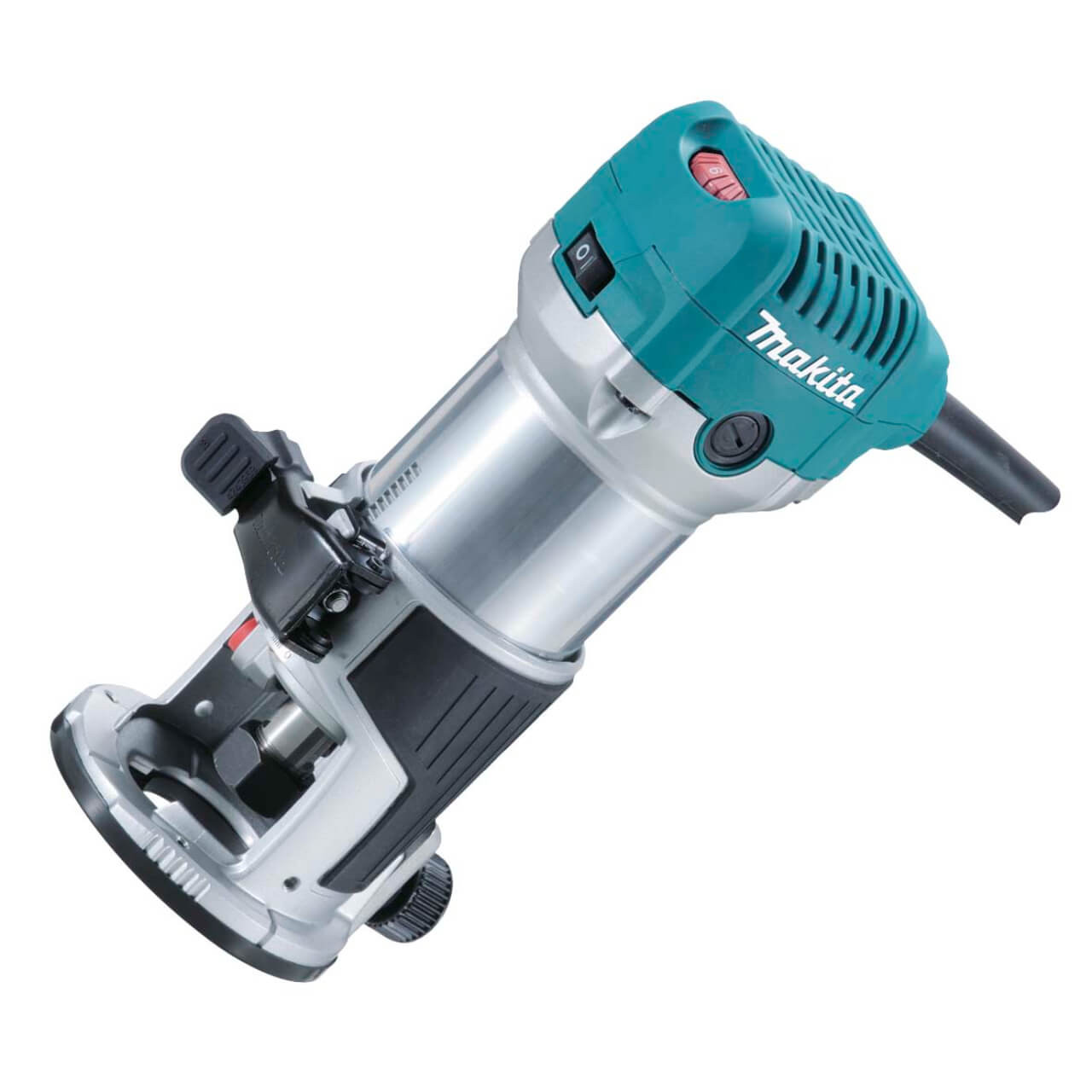 Makita 6.35mm (1/4”) Router. 710W. Carry case