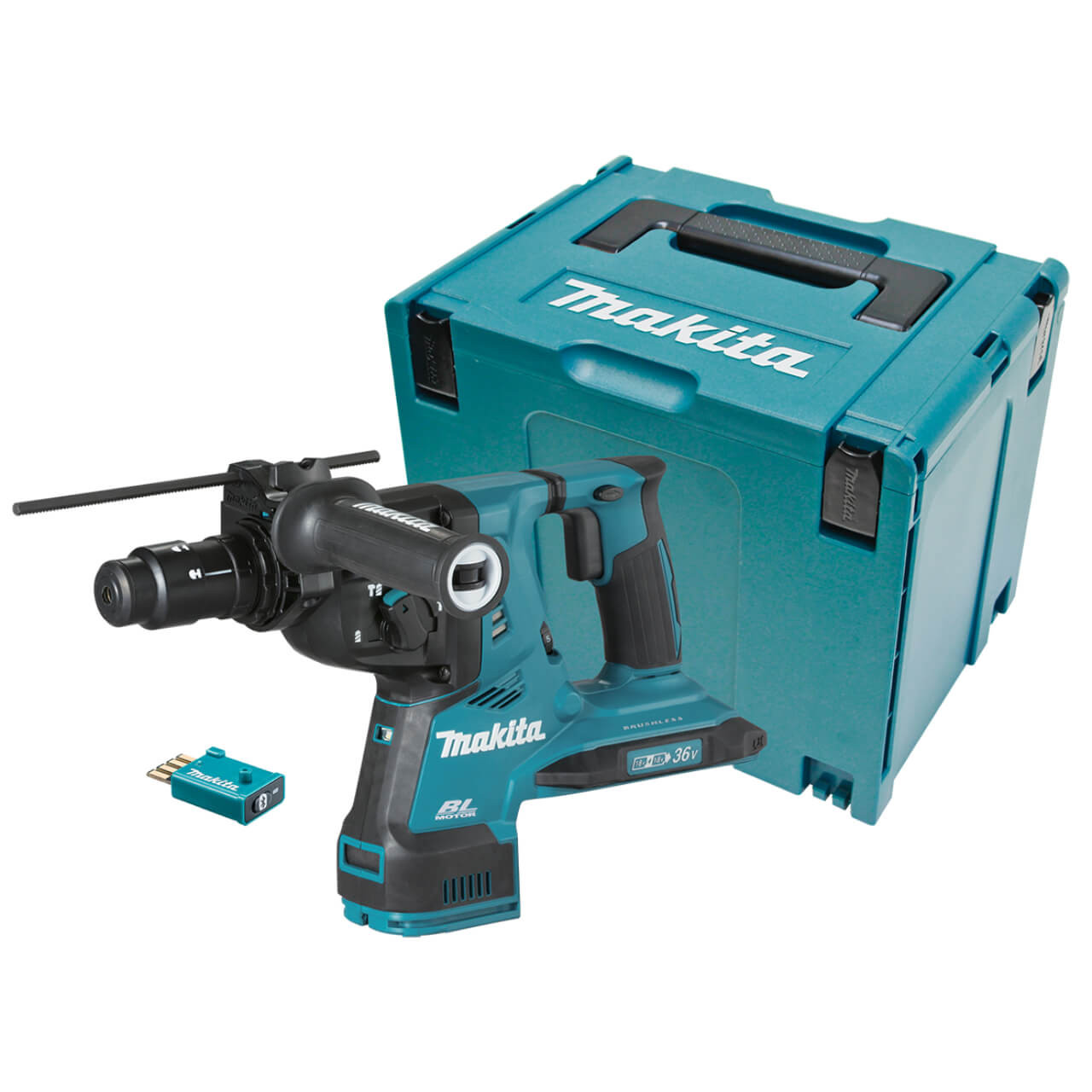 Makita DHR283ZJU 18Vx2 BRUSHLESS AWS 28mm SDS Plus Rotary Hammer - Tool Only