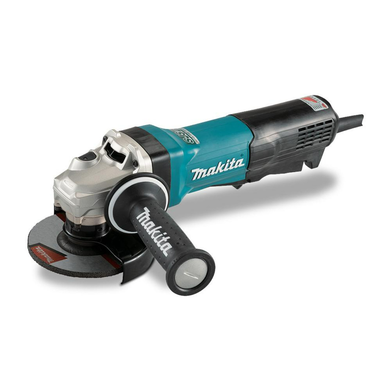 Makita 125mm (5”) 1900W Paddle Switch Angle Grinder Variable Speed Mechanical Brake