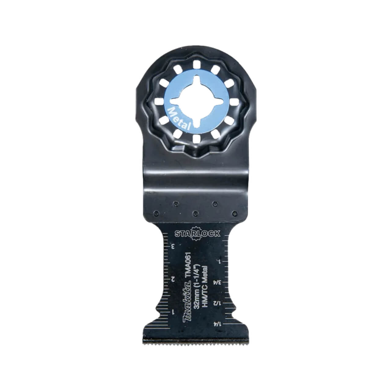 Makita Multitool 32mm 23tpi Plunge Cut S/Blade Tungsten Edge / Hard Screws & Nails Tma061 - (1pc)