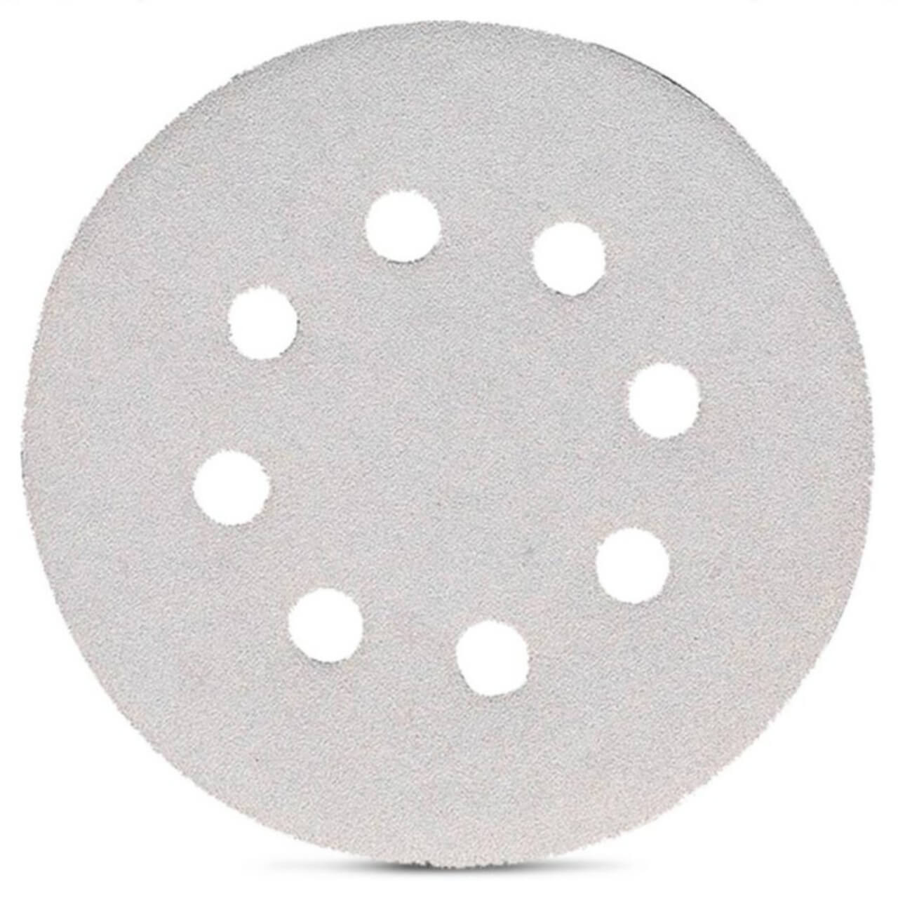 Makita Sanding Disc White 125mm / 40# Punched - (10pk)