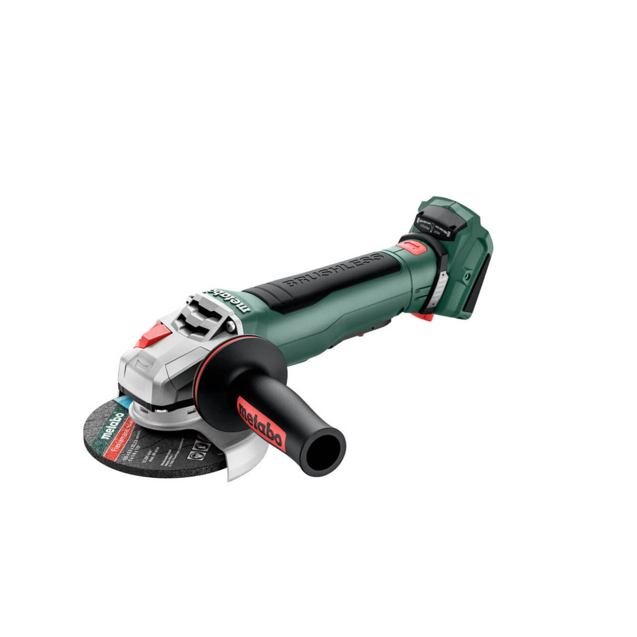 Metabo WPB 18 LT BL 11-125 QUICK 18V Brushless Angle Grinder 125mm with Paddle Switch - Skin Only