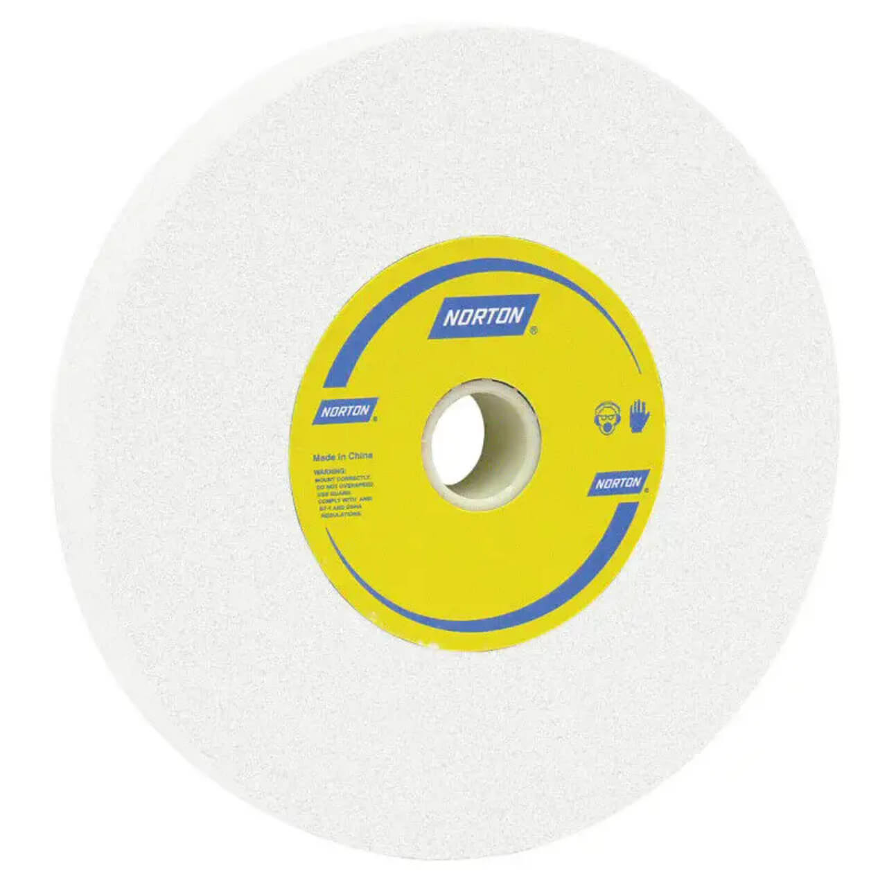 Norton Toolroom Straight Grinding Wheel White Aluminium Oxide 150x25x31.75mm 38A60JVBE Med/Fine