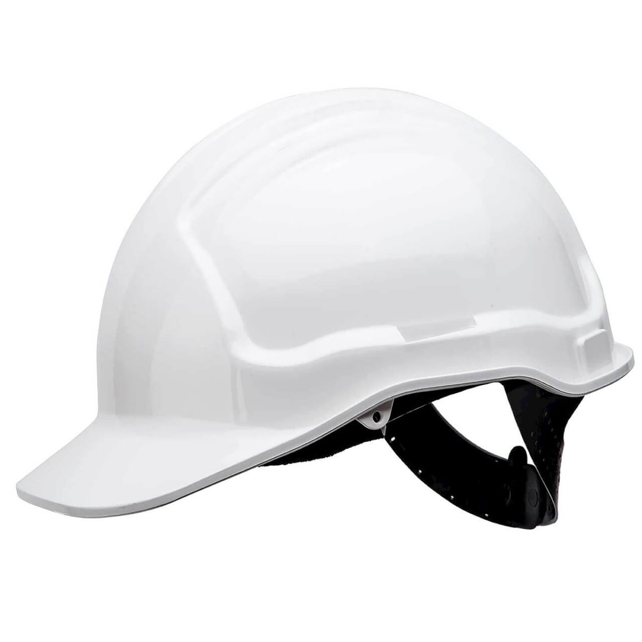 Tuffguard White Unvented Hard Hat Tuffguard White Unvented Hard Hat