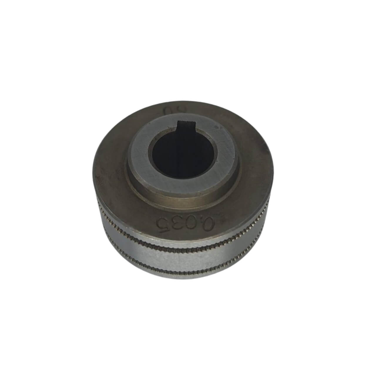 Bossed 30OD x 10ID x 18W 1.0/1.2mm Knurled Drive Roller