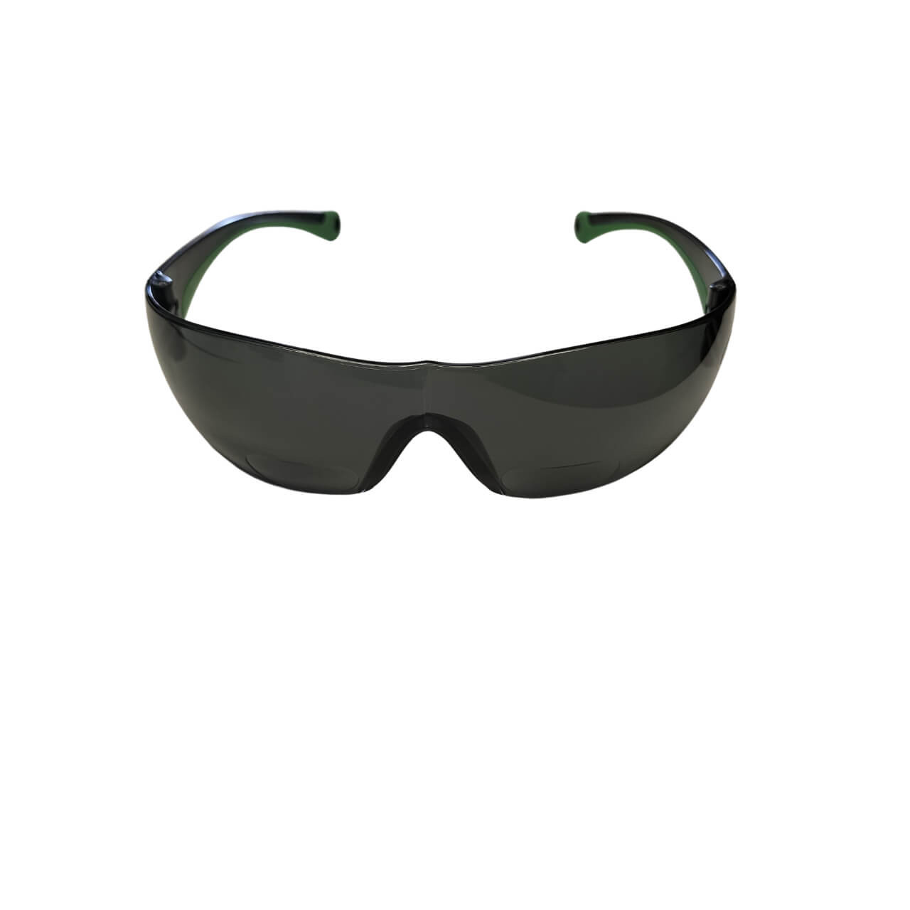 Maxvue Smoke +2.0 Mag AF/HC Safety Specs