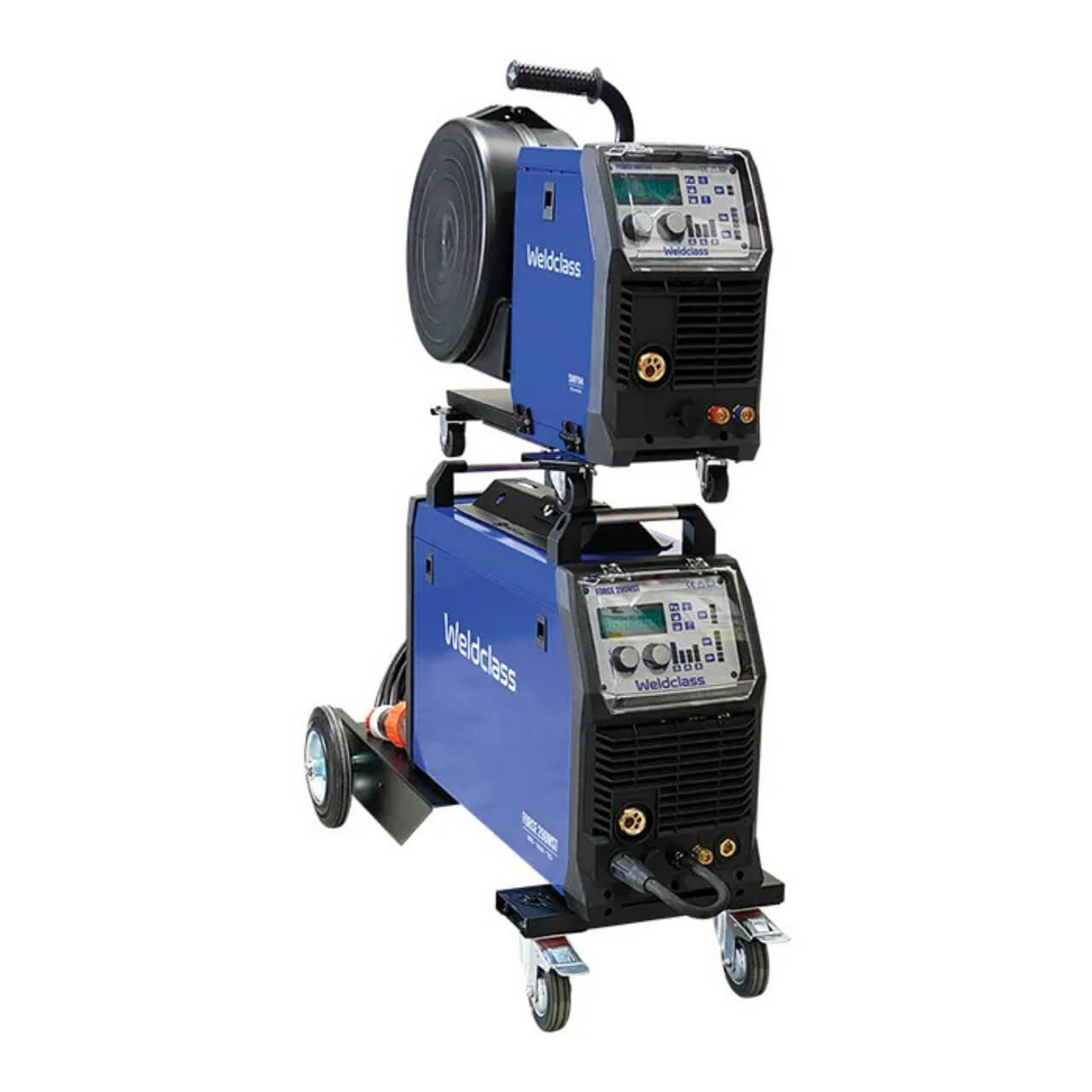 Weldclass Force 290MST Mig/Stick/Tig SWF Welder inc Base Wheel Kit