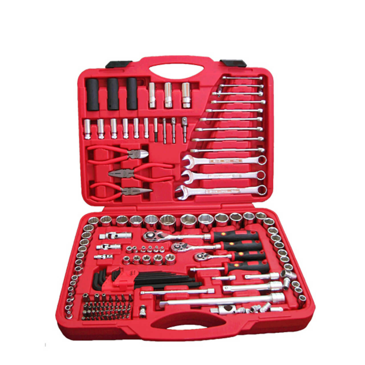 Genius 1/4 3/8 & 1/2 Dr Metric & SAE Master Set 161pce