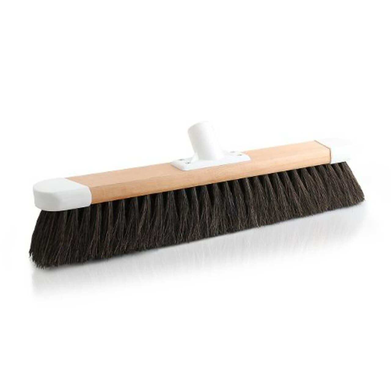 450mm Medium Bristle Timber Broom Head