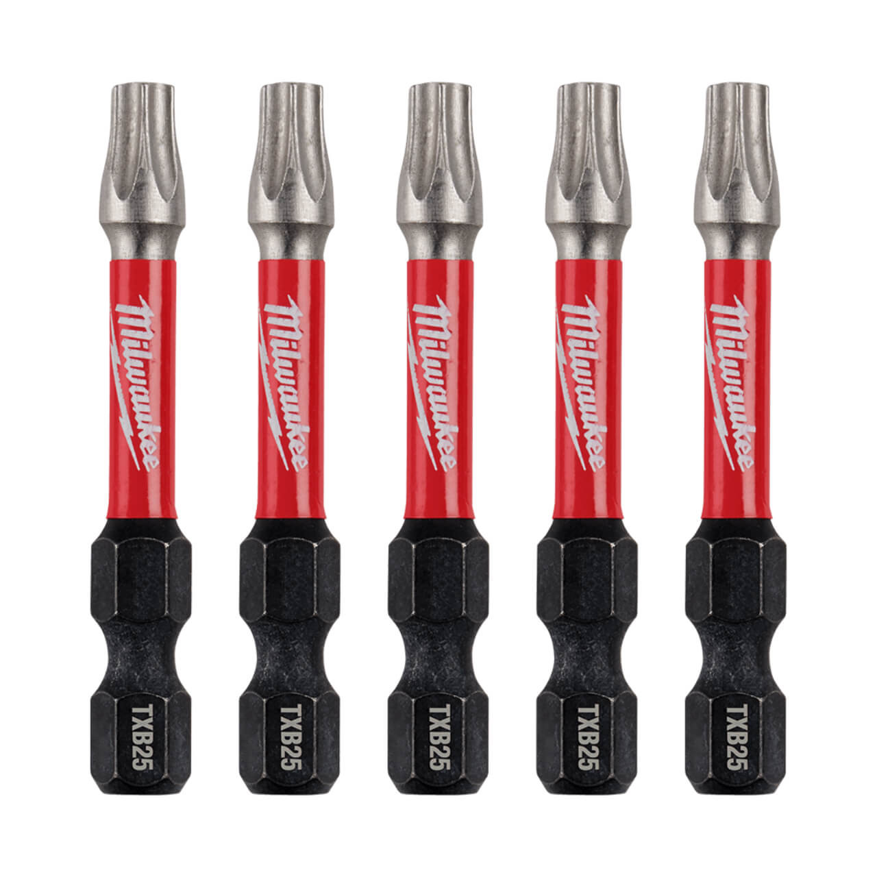 Milwaukee Shockwave Power Bit Security Torx TXB025 50mm (2”) 5Pk