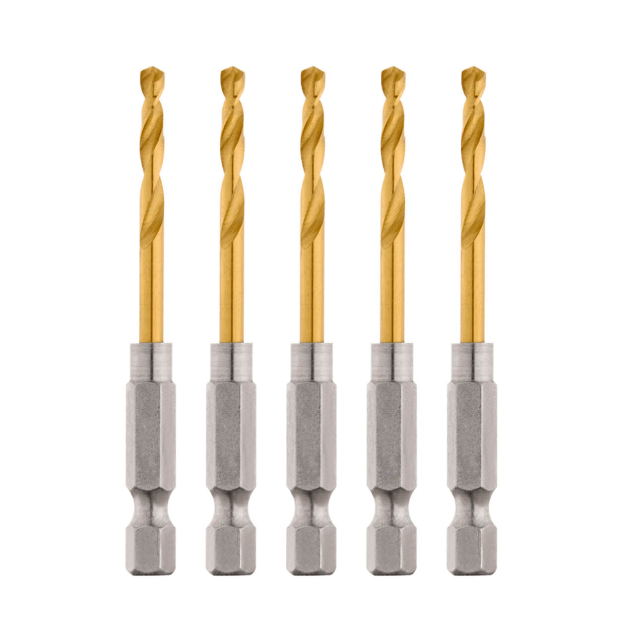 Milwaukee Shockwave Red Helix Titanium Drill Bit 3.2mm 5Pk