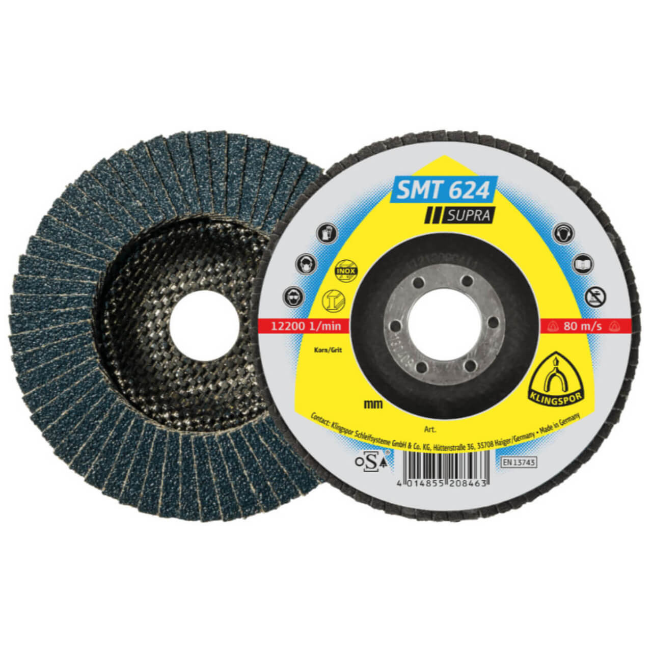 Klingspor SMT624 Flap Disc